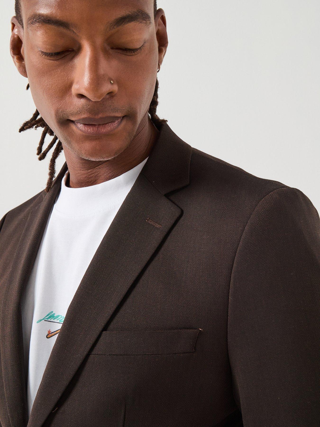 selected-neil-slim-fit-blazer-suit-jacket-brownoutfit