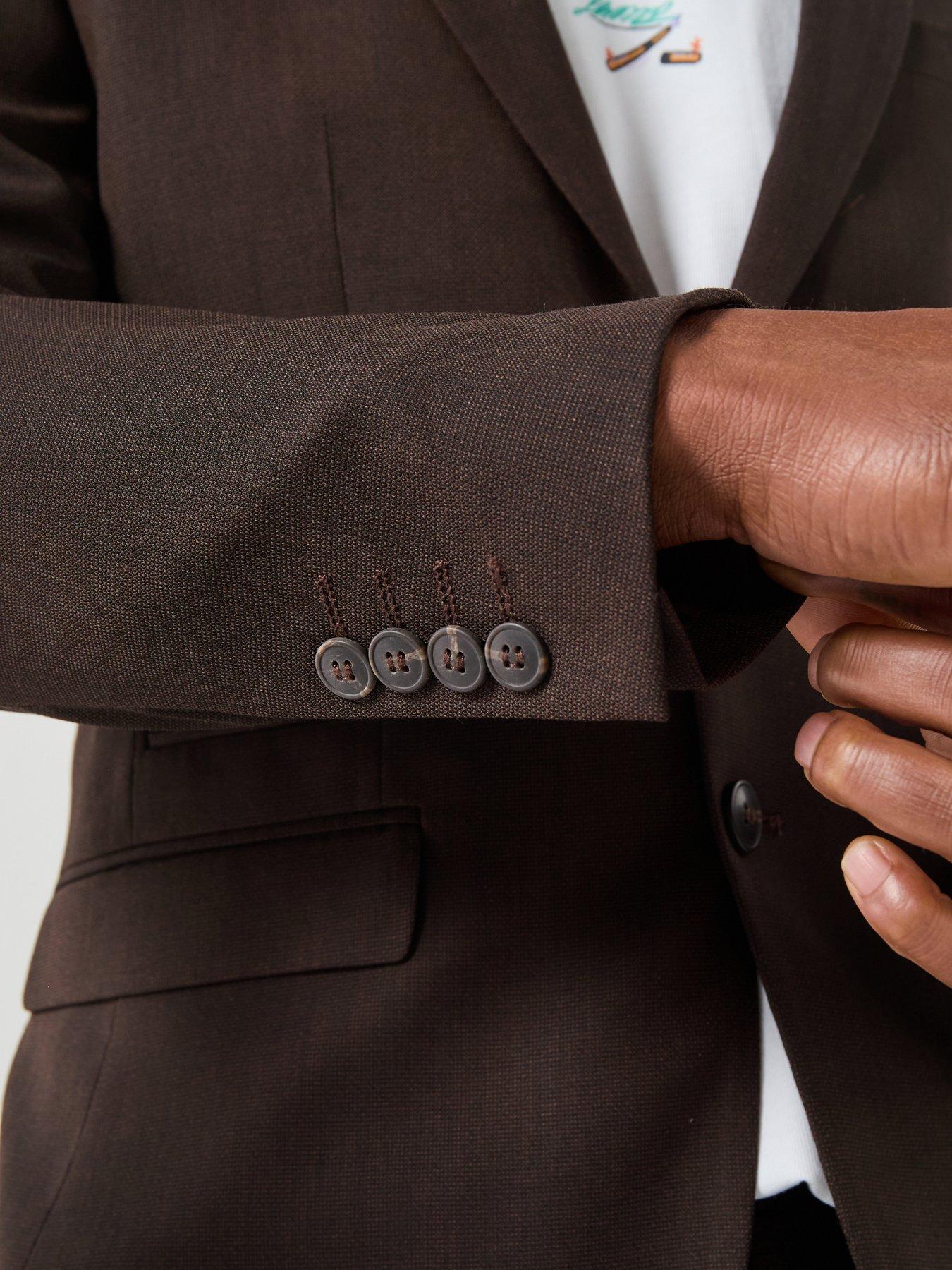 selected-neil-slim-fit-blazer-suit-jacket-browndetail