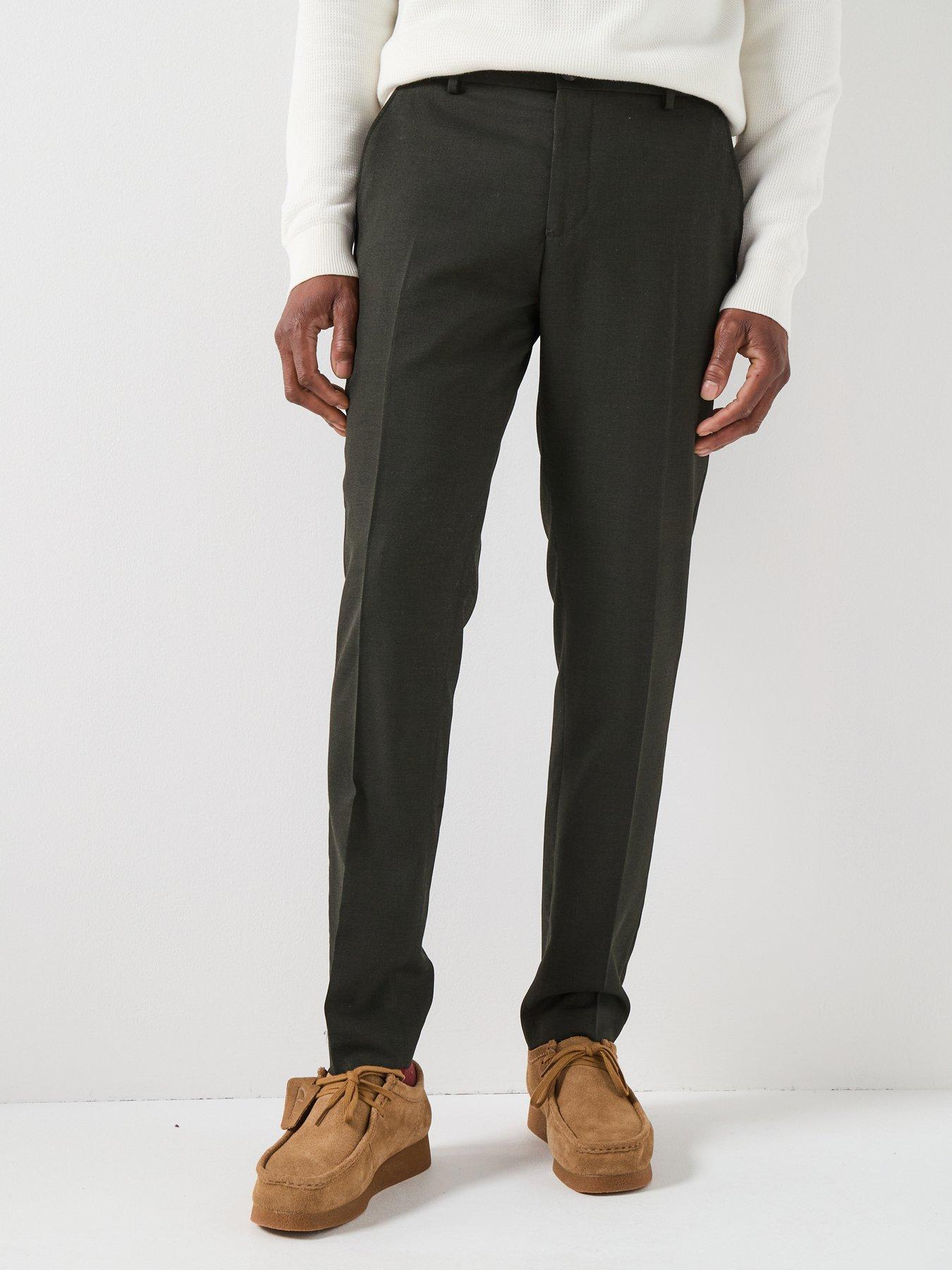 Selected Homme Neil Slim Fit Suit Trousers - Dark Green