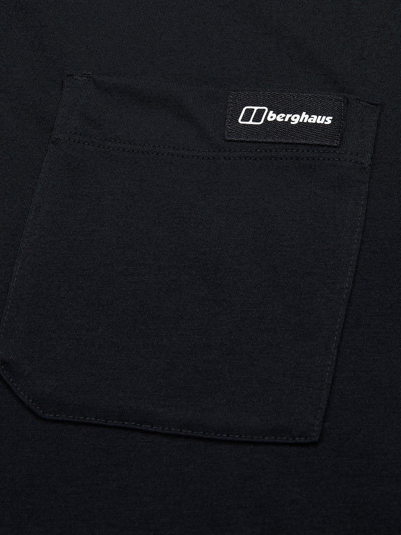 Image 5 of 6 of Berghaus Mens Relaxed Tech Tee - Black