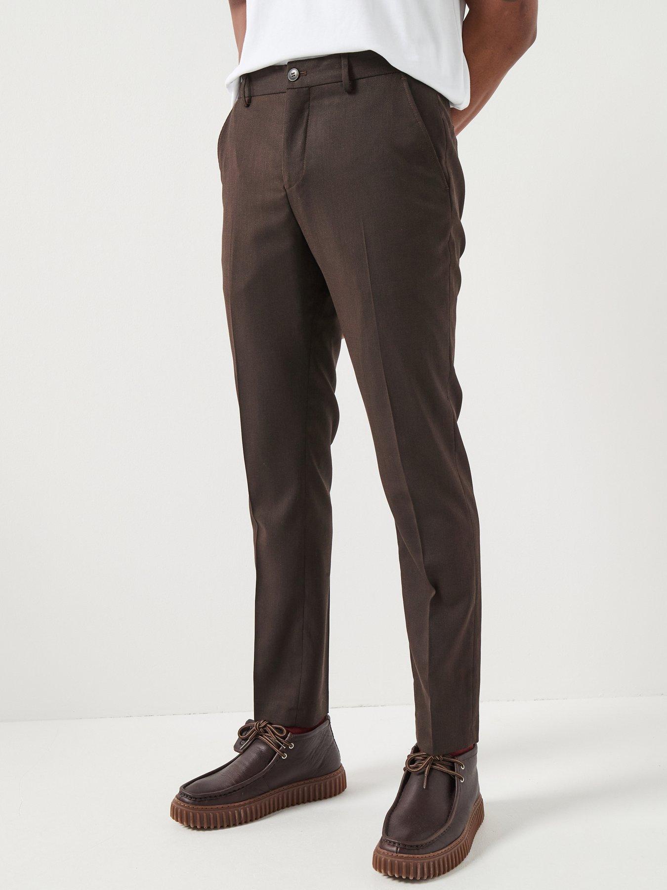 Image 1 of 6 of Selected Selected Neil Slim Fit Trousers