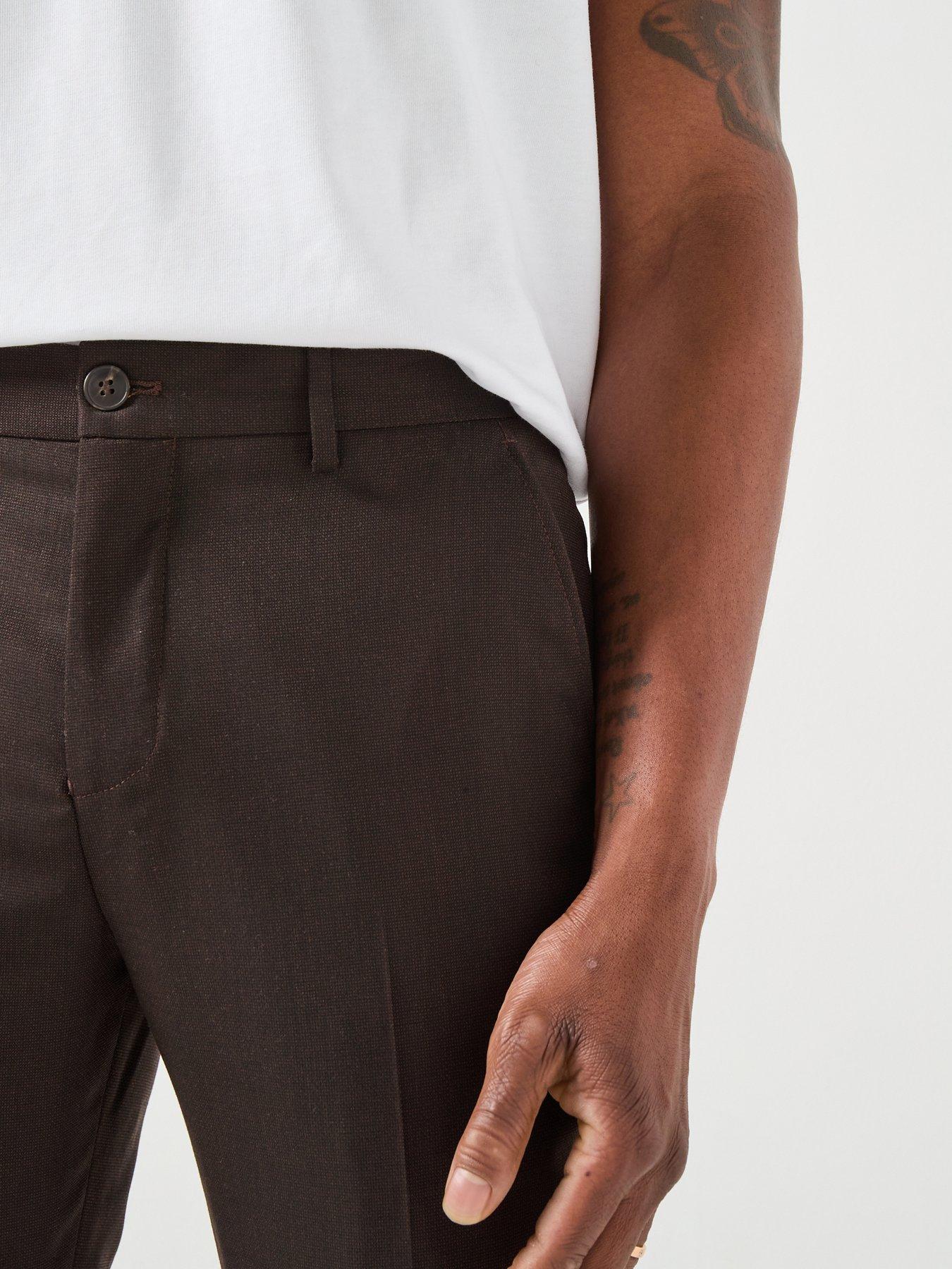 Image 4 of 6 of Selected Selected Neil Slim Fit Trousers