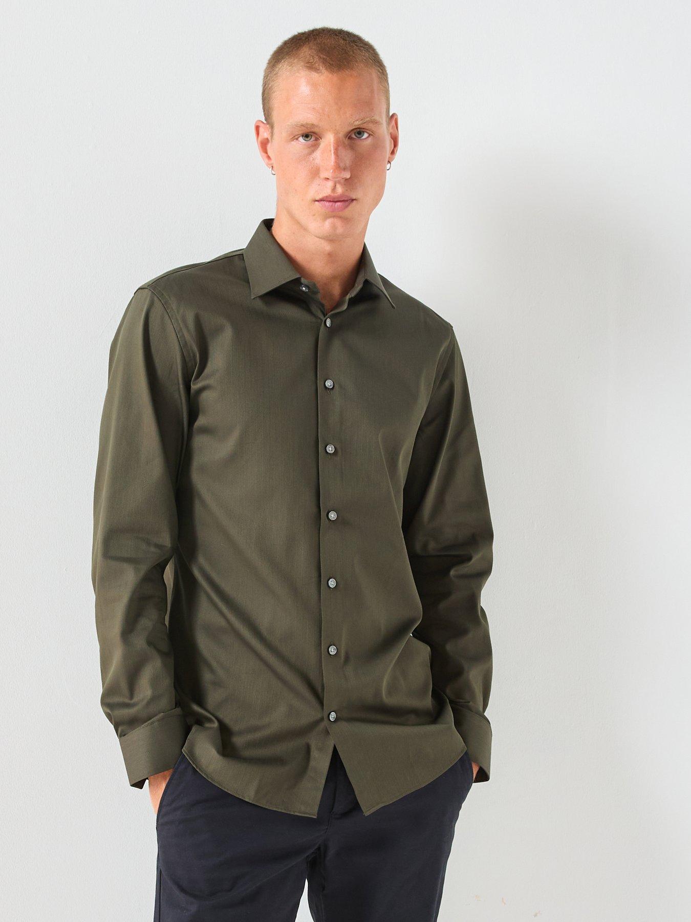 Selected Long Sleeve Slim Performance Shirt