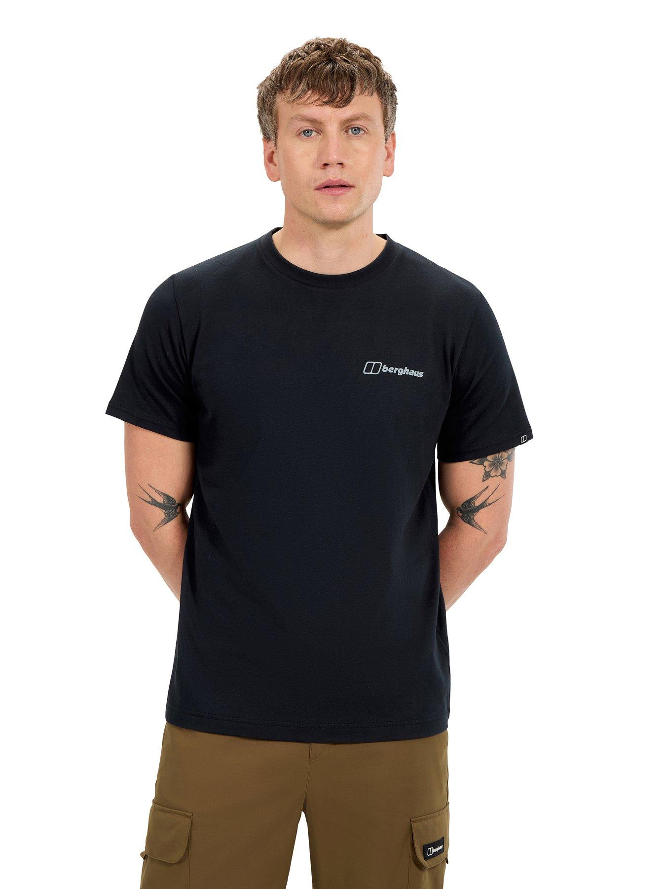 Image 1 of 6 of Berghaus Mens Coordinates Tee - Black