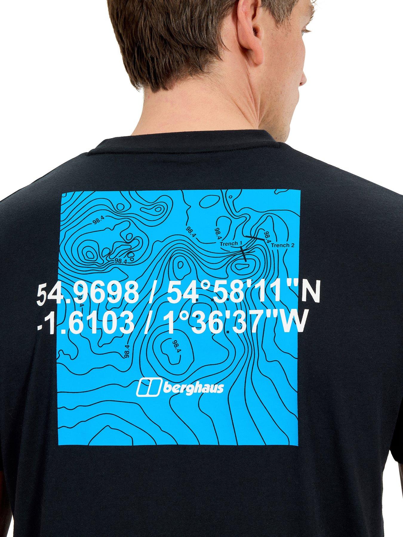 Image 5 of 6 of Berghaus Mens Coordinates Tee - Black