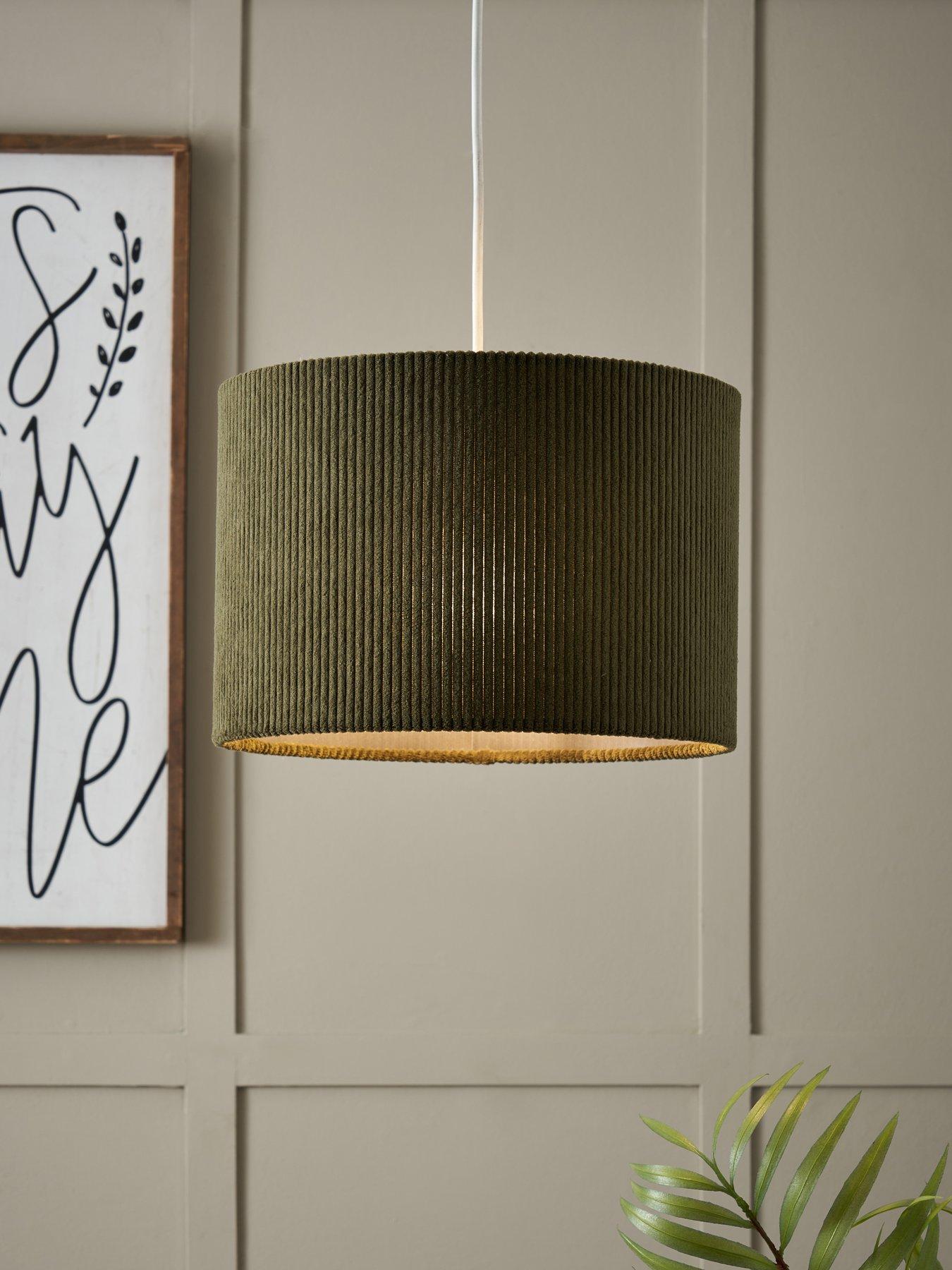Image 1 of 6 of The Very Collection Green Cord Shade