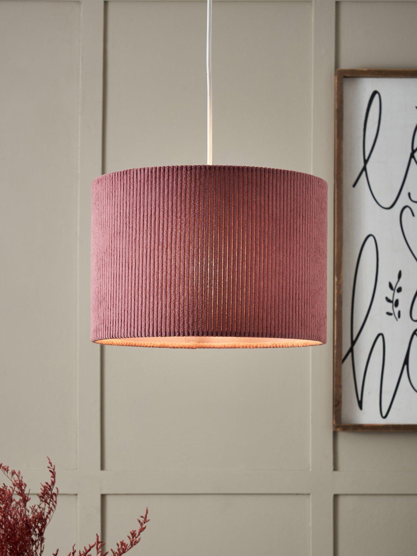 The Very Collection Pink Cord Shade