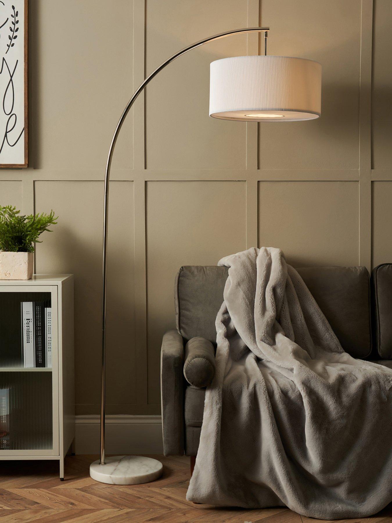 the-very-collection-arc-floor-lamp-with-fabric-stretch-shade