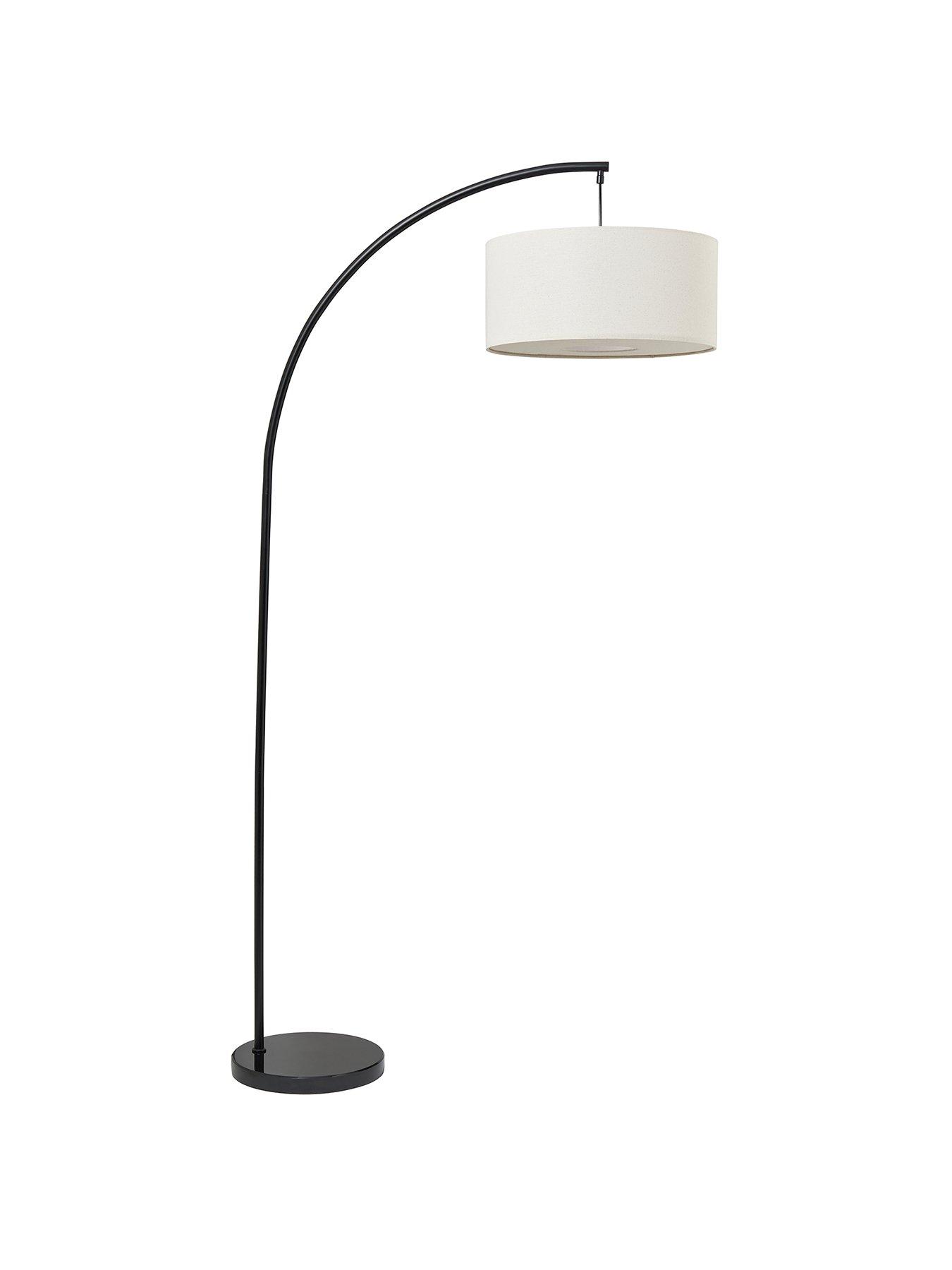 the-very-collection-arc-floor-lamp-with-fabric-stretch-shadestillFront
