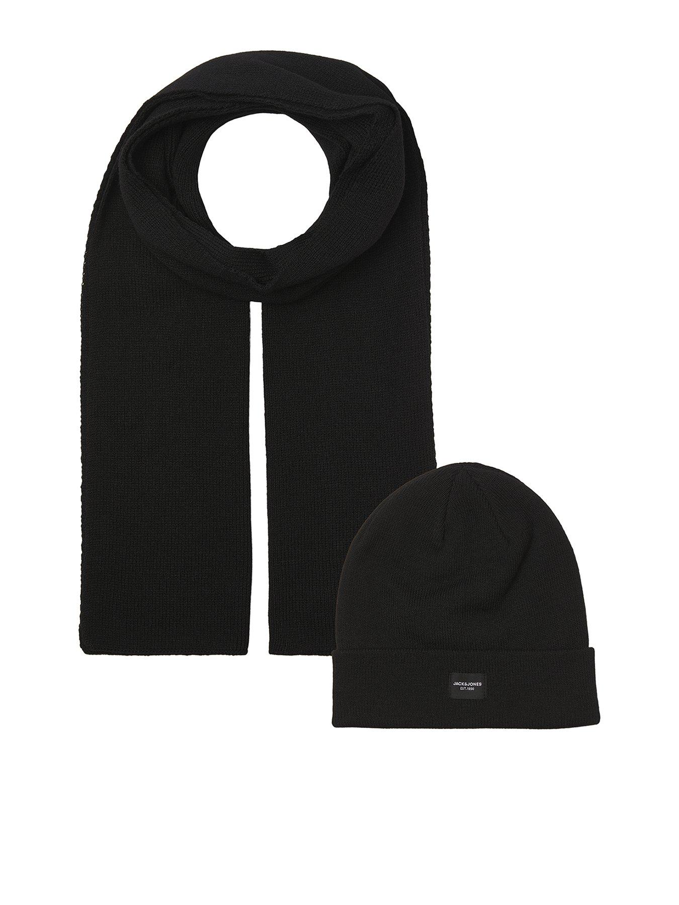 Image 1 of 5 of Jack & Jones Jack &amp; Jones Beanie Hat And Scarf Gift Set