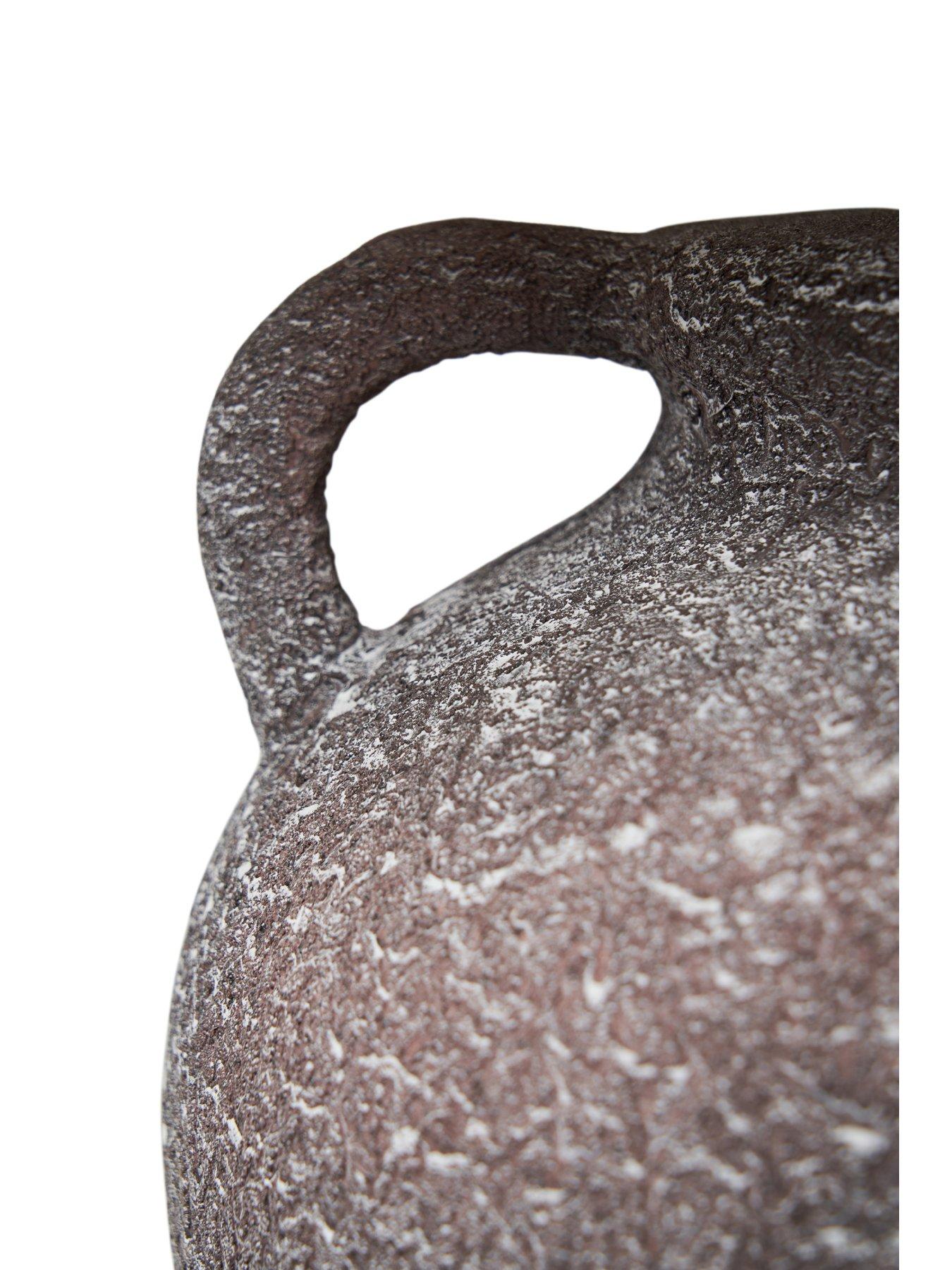 Image 4 of 5 of The Very Collection Textured Ceramic Urn Table Lamp