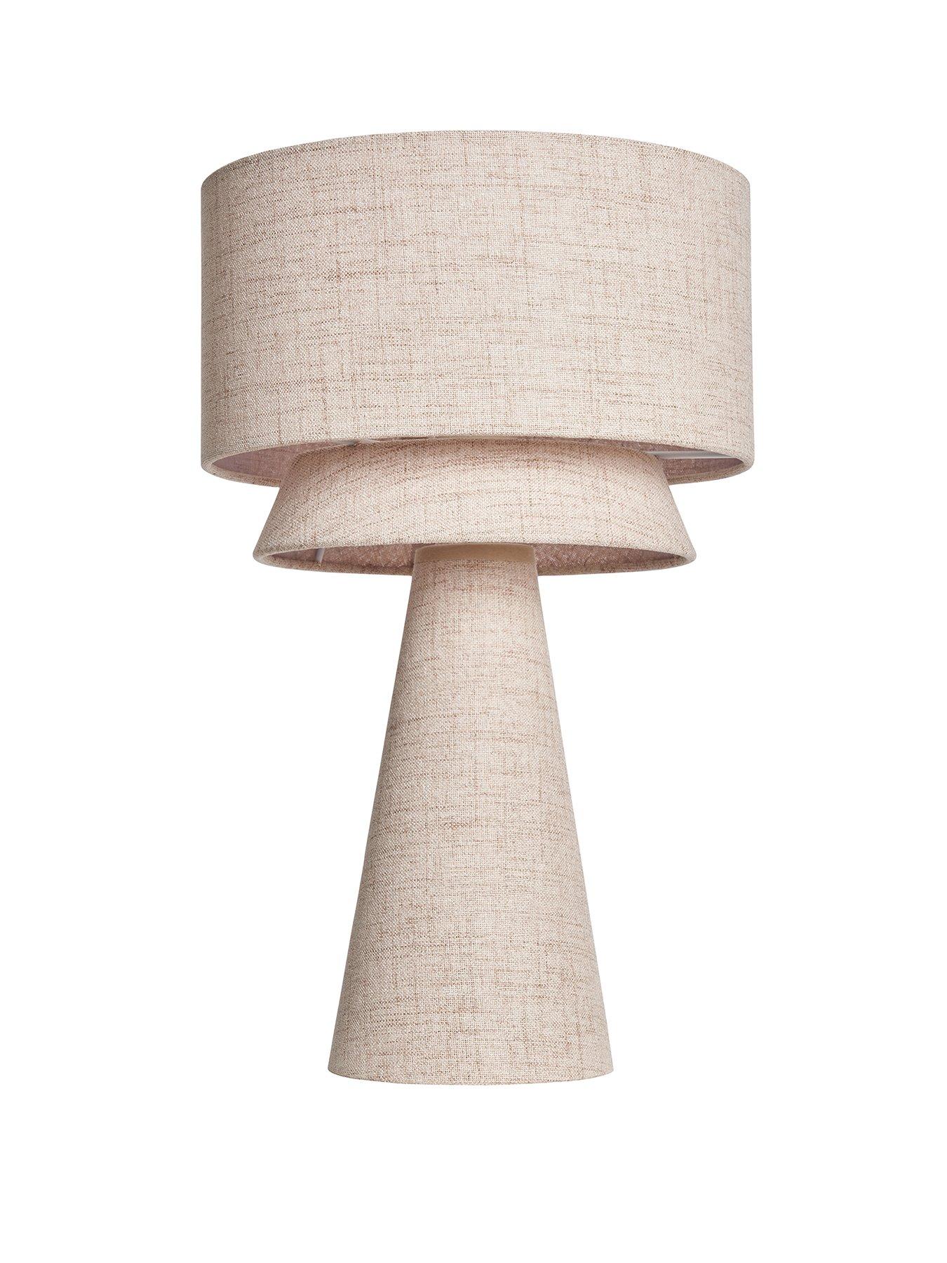 Image 2 of 5 of The Very Collection Linen Table Lamp
