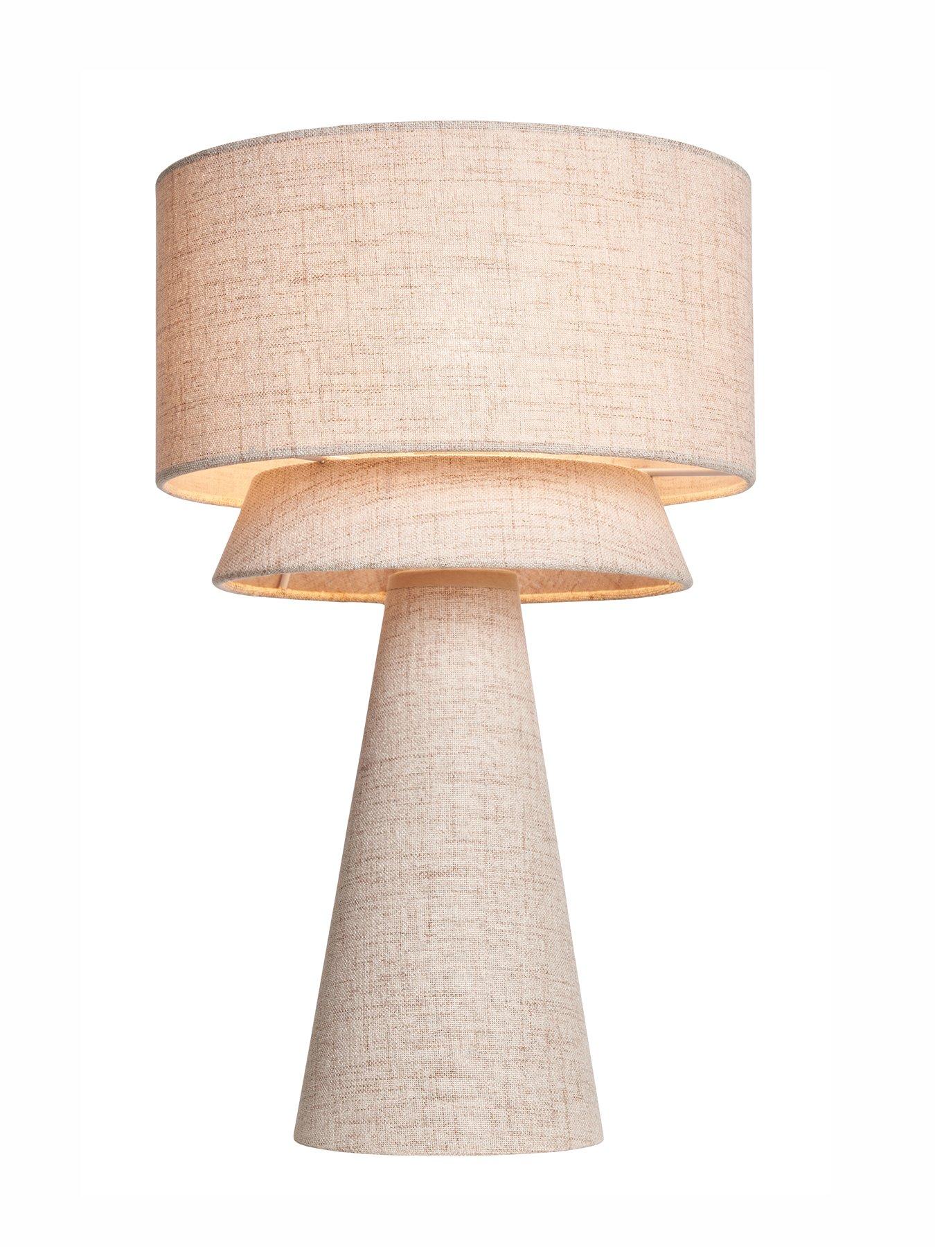 Image 3 of 5 of The Very Collection Linen Table Lamp
