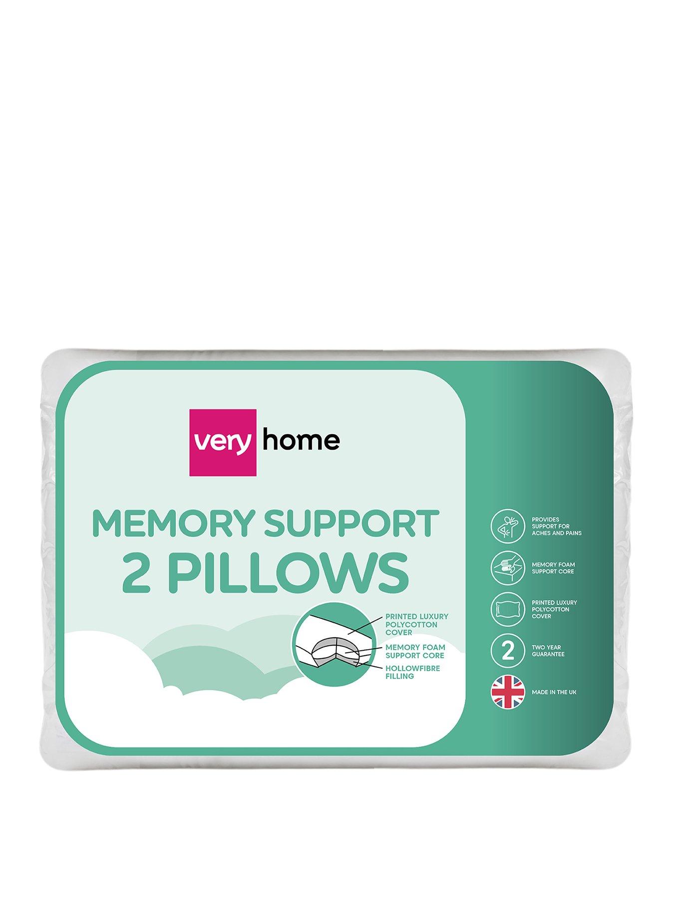 Image 1 of 5 of The Very Collection Memory Support Pillow Pair