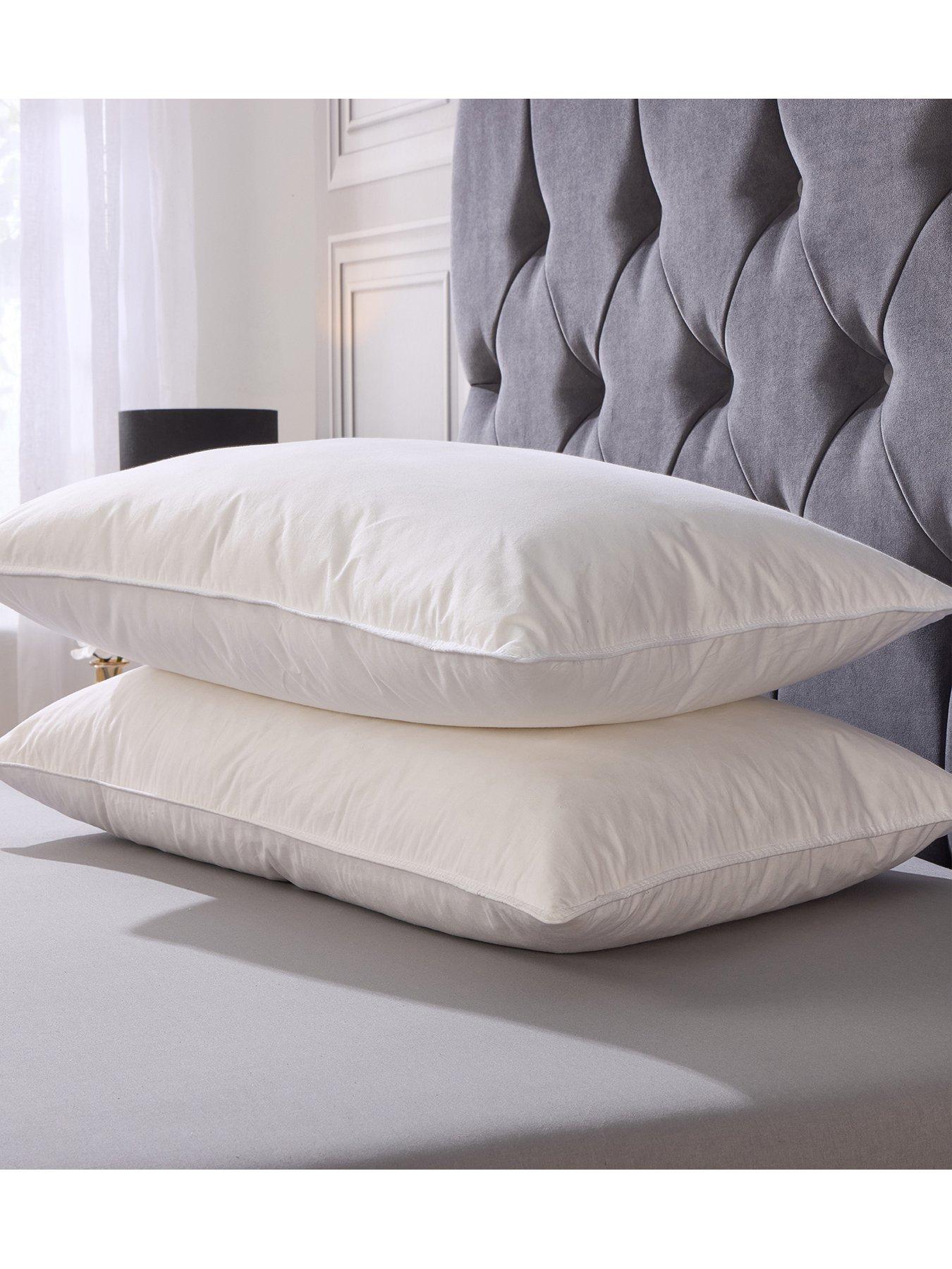 Image 4 of 5 of The Very Collection Softened Duck Feather Pillow Pair