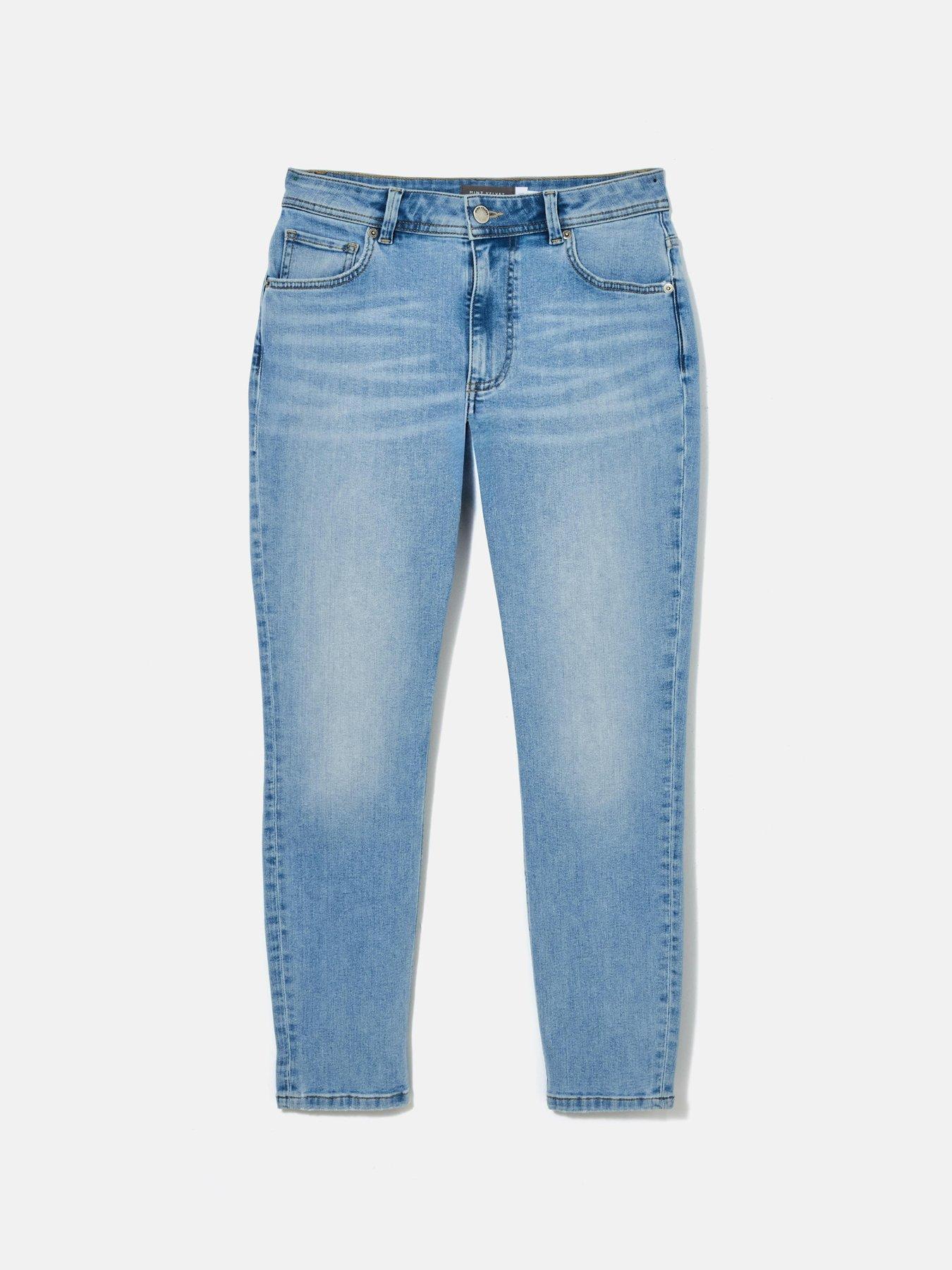 Image 5 of 6 of Mint Velvet Light Indigo Skinny Jean - Blue
