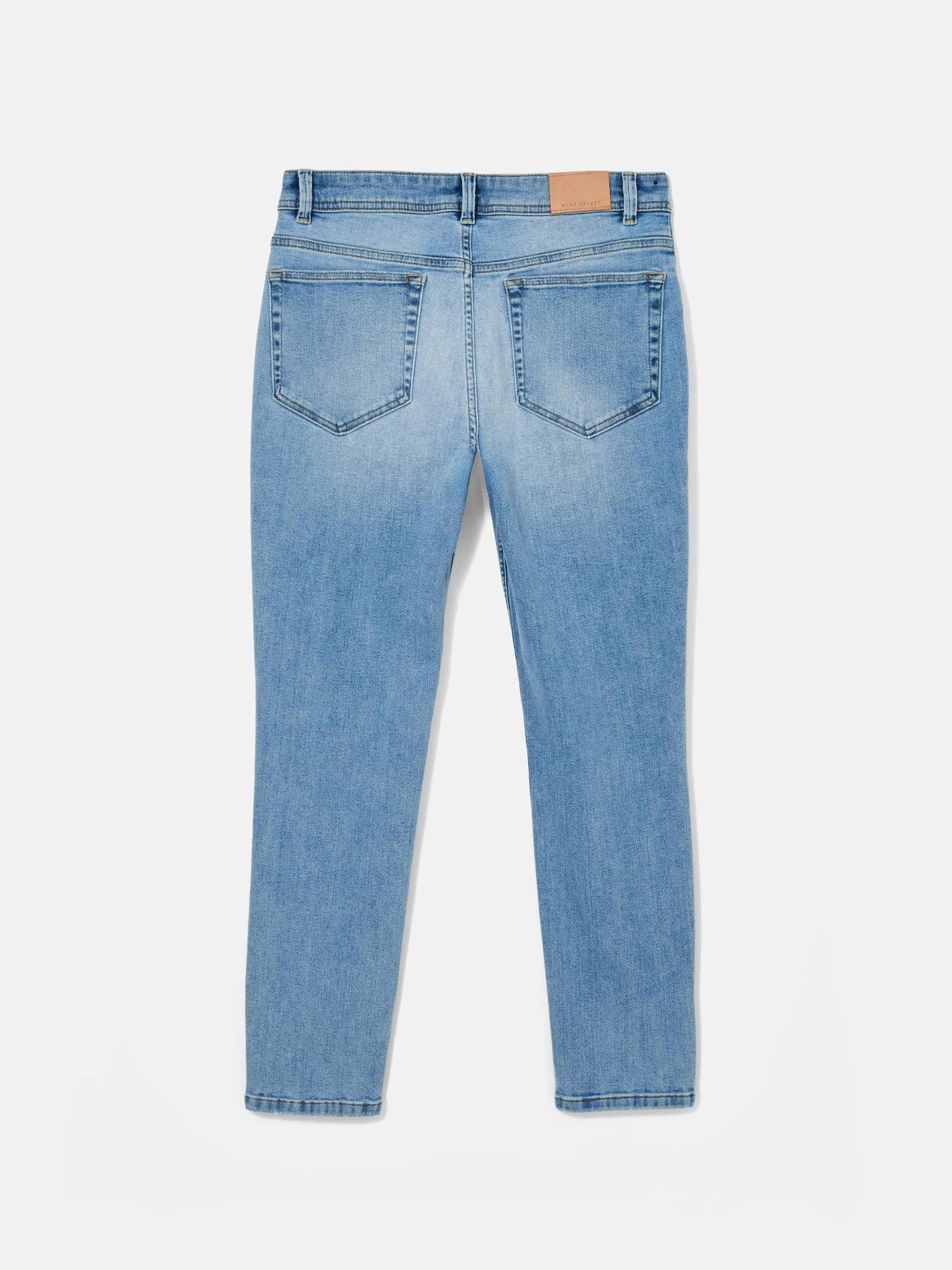 Image 6 of 6 of Mint Velvet Light Indigo Skinny Jean - Blue