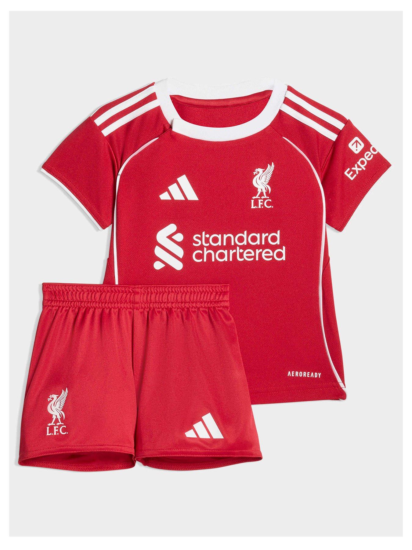adidas Liverpool 25/26 Home Infant Kit -Red
