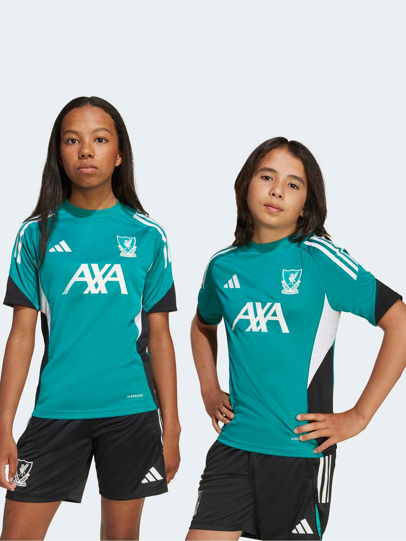Image 1 of 5 of adidas Liverpool Junior 25/26 EU Training Jersey -Green
