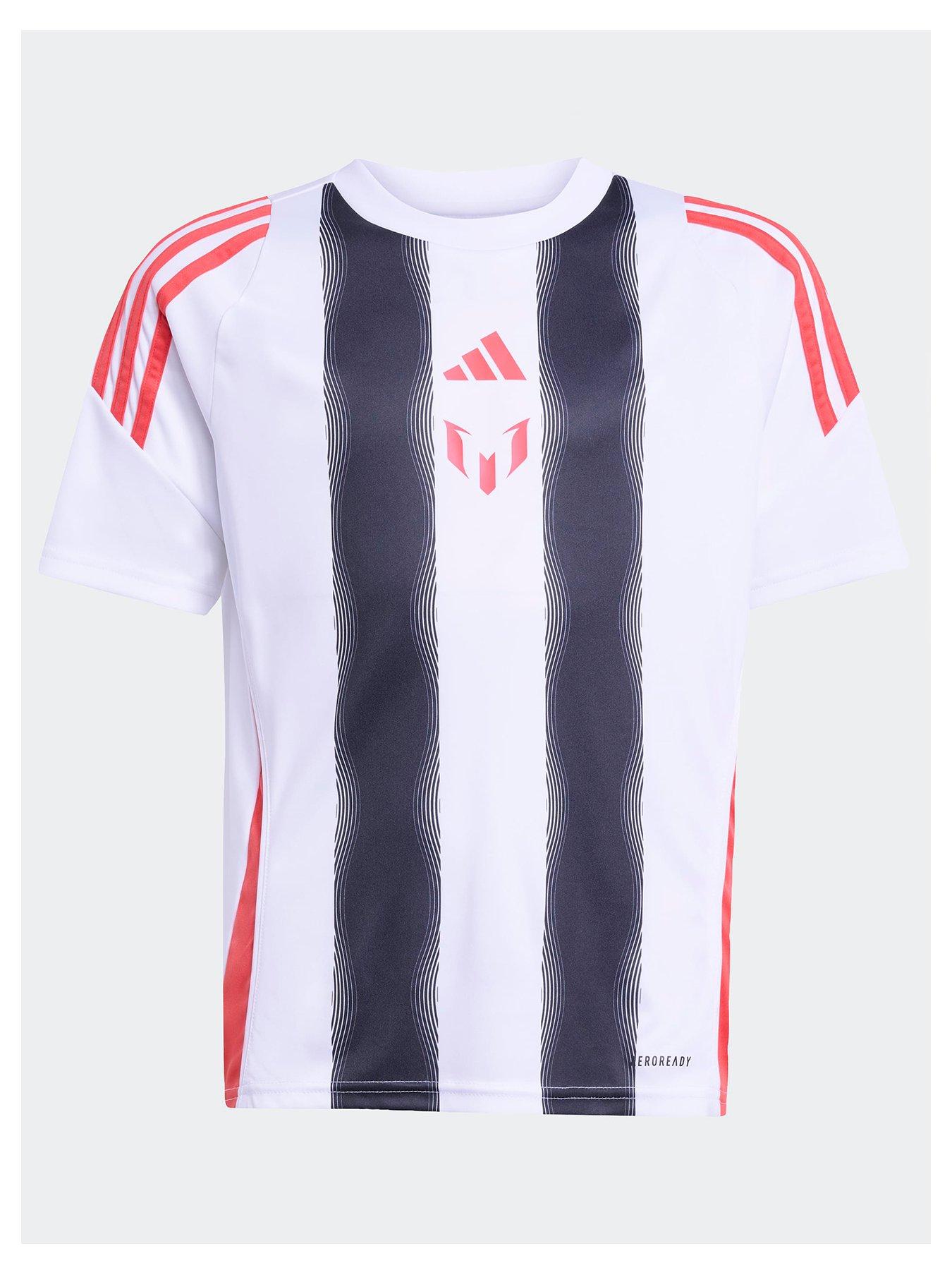 adidas Junior Messi Training Jersey - White