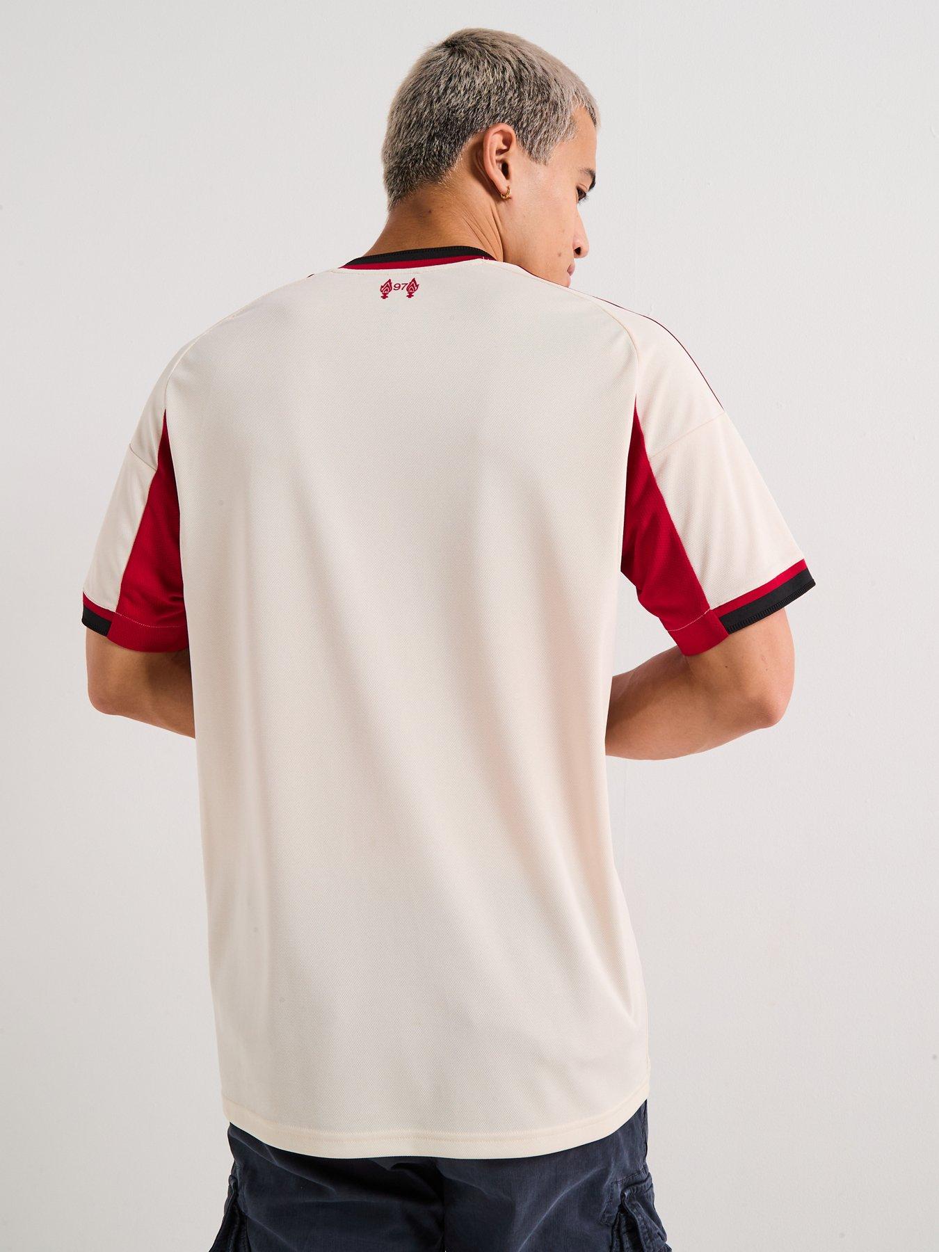 Image 2 of 6 of adidas Liverpool Men's 25/26 Away Stadium Replica Shirt - White