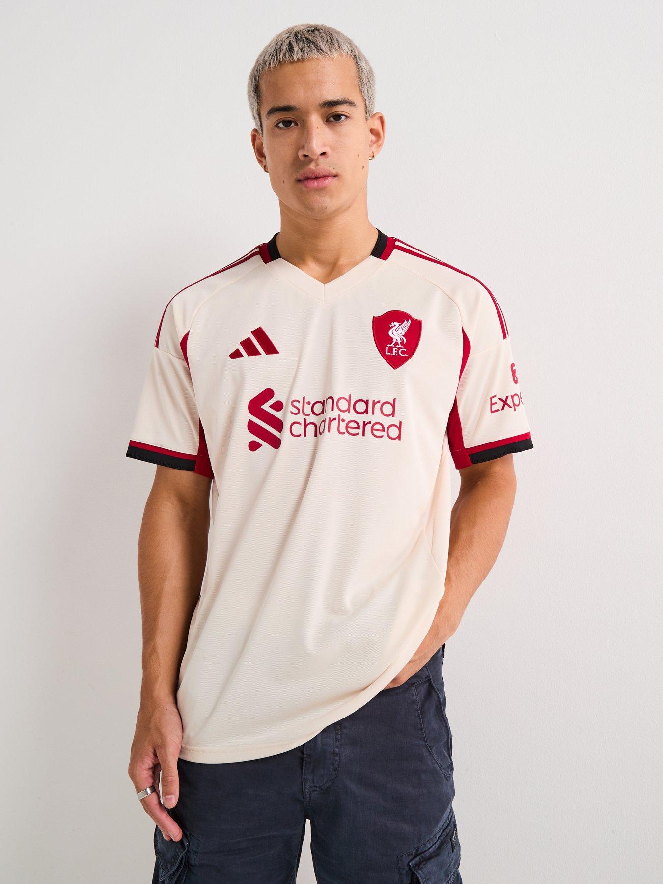Image 5 of 6 of adidas Liverpool Men's 25/26 Away Stadium Replica Shirt - White