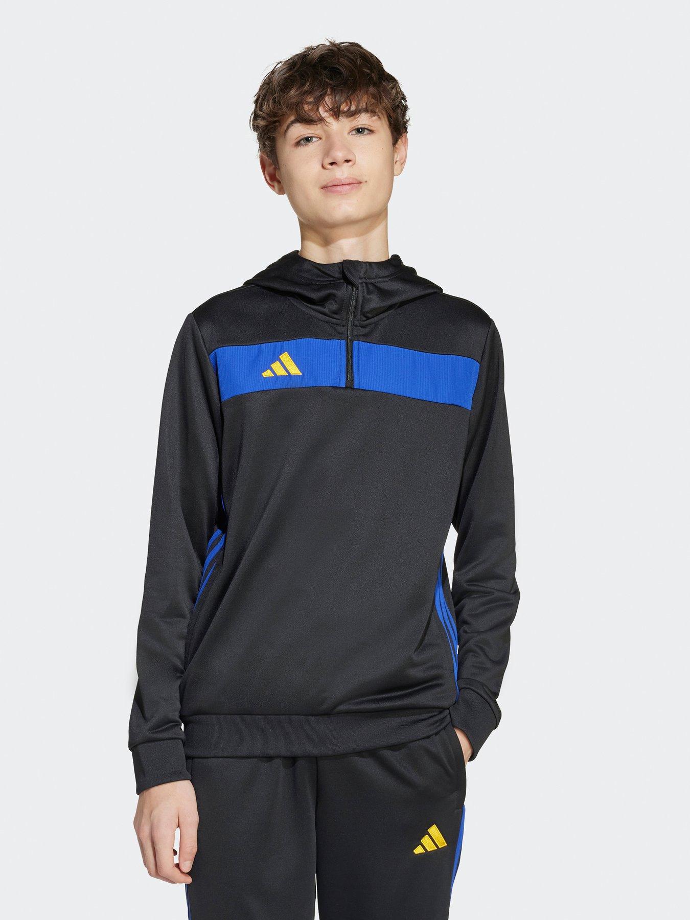 adidas-junior-tiro-essentials-hoodie-blackstillFront