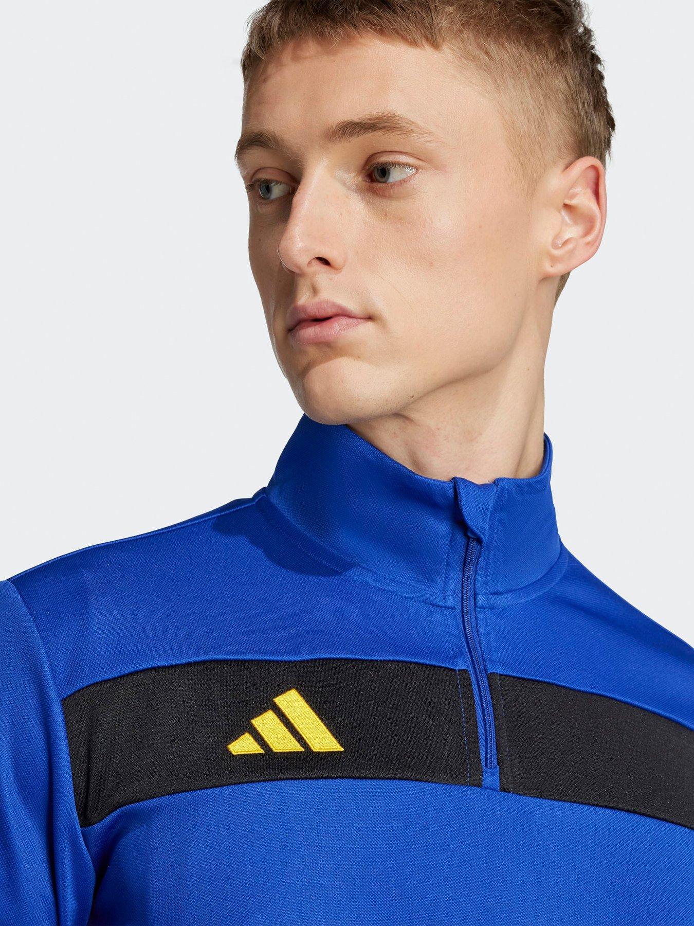 adidas-mens-tiro-essentials-training-top-blueoutfit