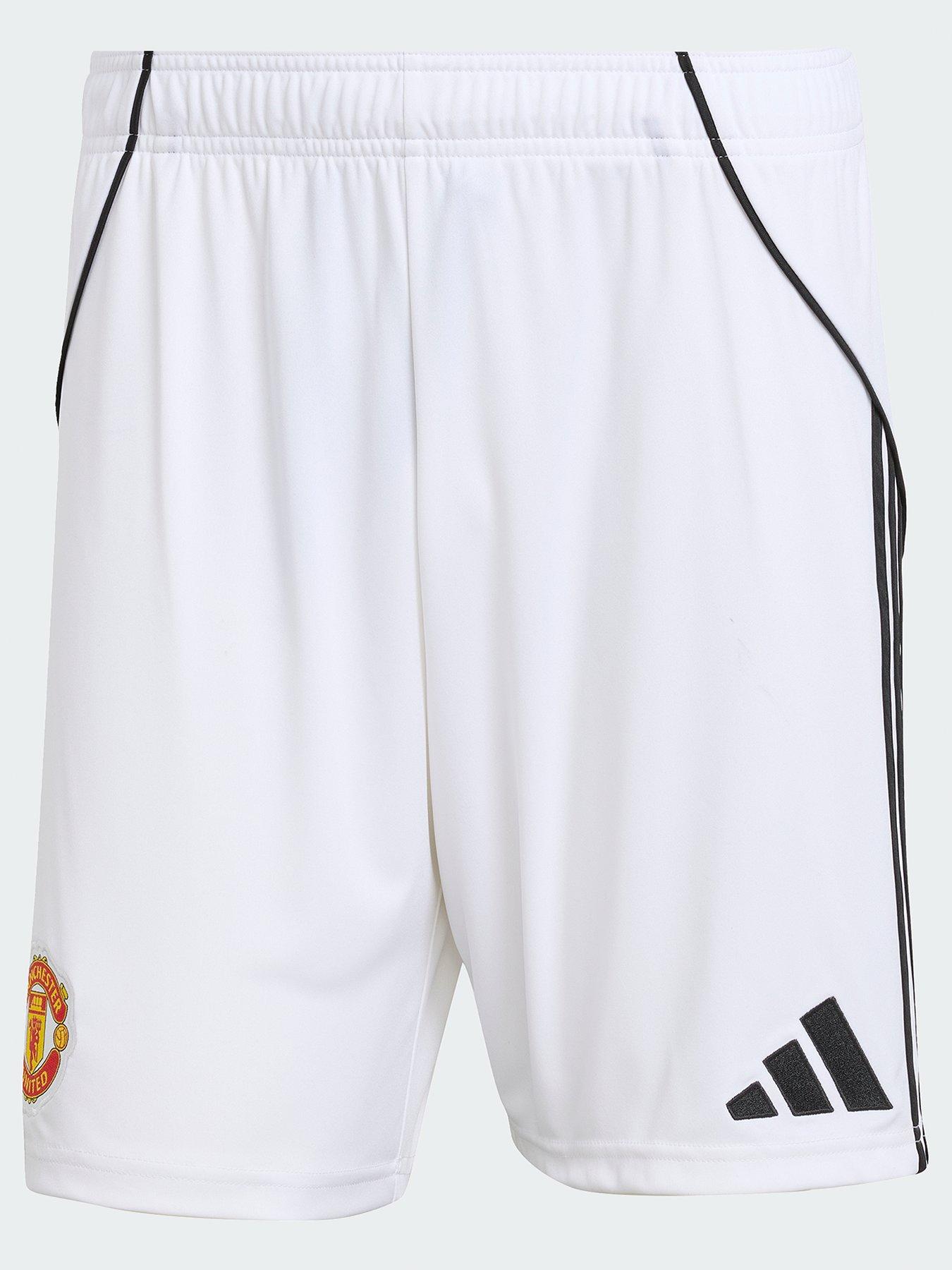 undefined Manchester United Mens 25/26 Home Stadium Shorts - White