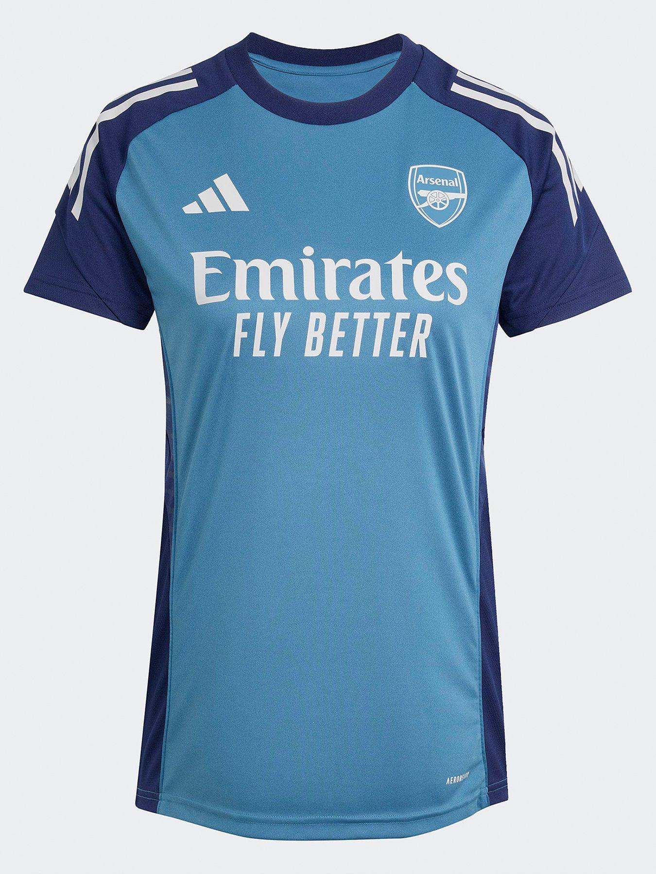 adidas Womens Arsenal Training Jersey - Blue