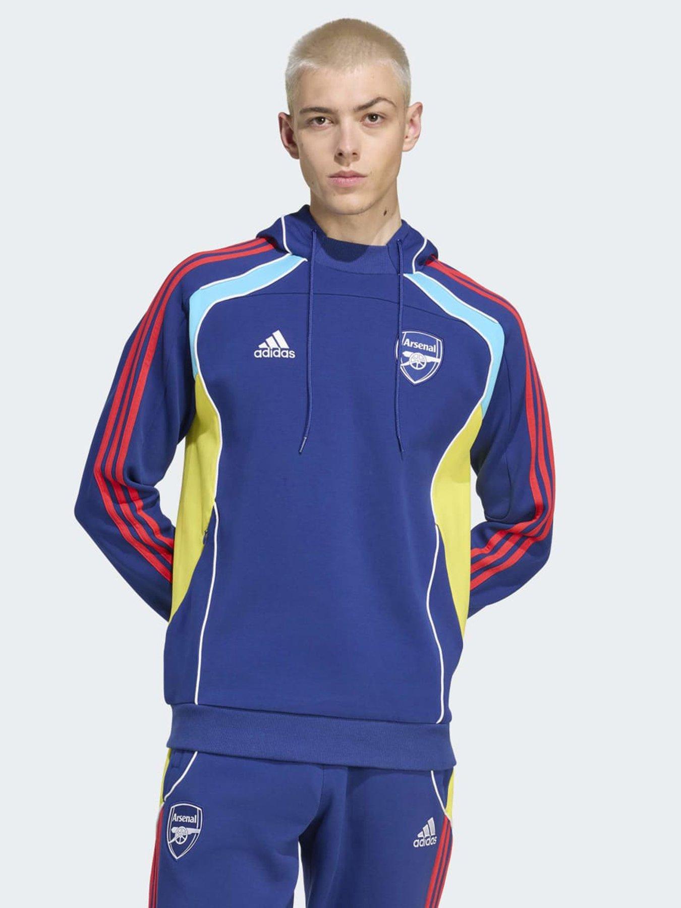 adidas Mens Arsenal Urban Purist Hoodie - Blue