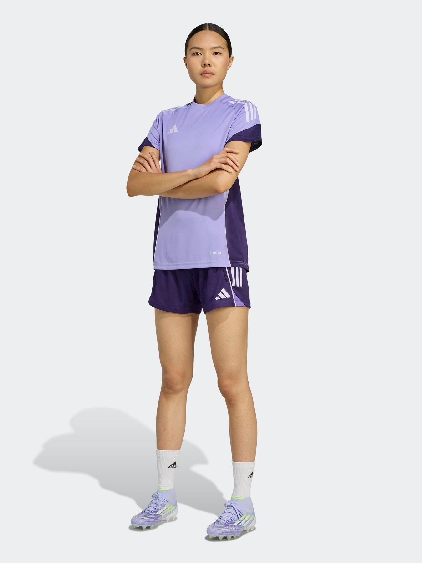 Image 3 of 6 of adidas Womens Tiro 25 Training Jersey - Purple