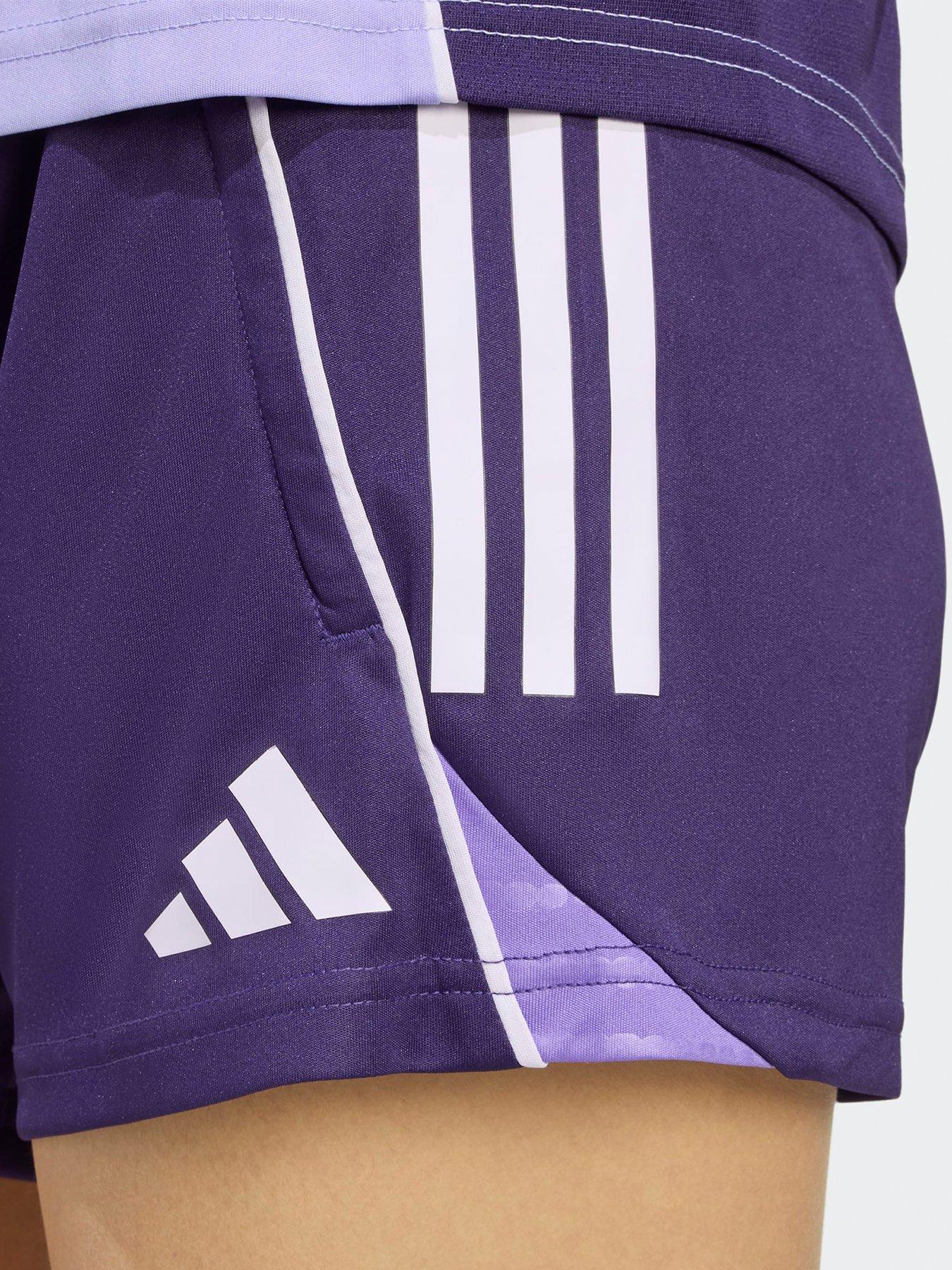Image 5 of 6 of adidas Womens Tiro 25 Short - Purple