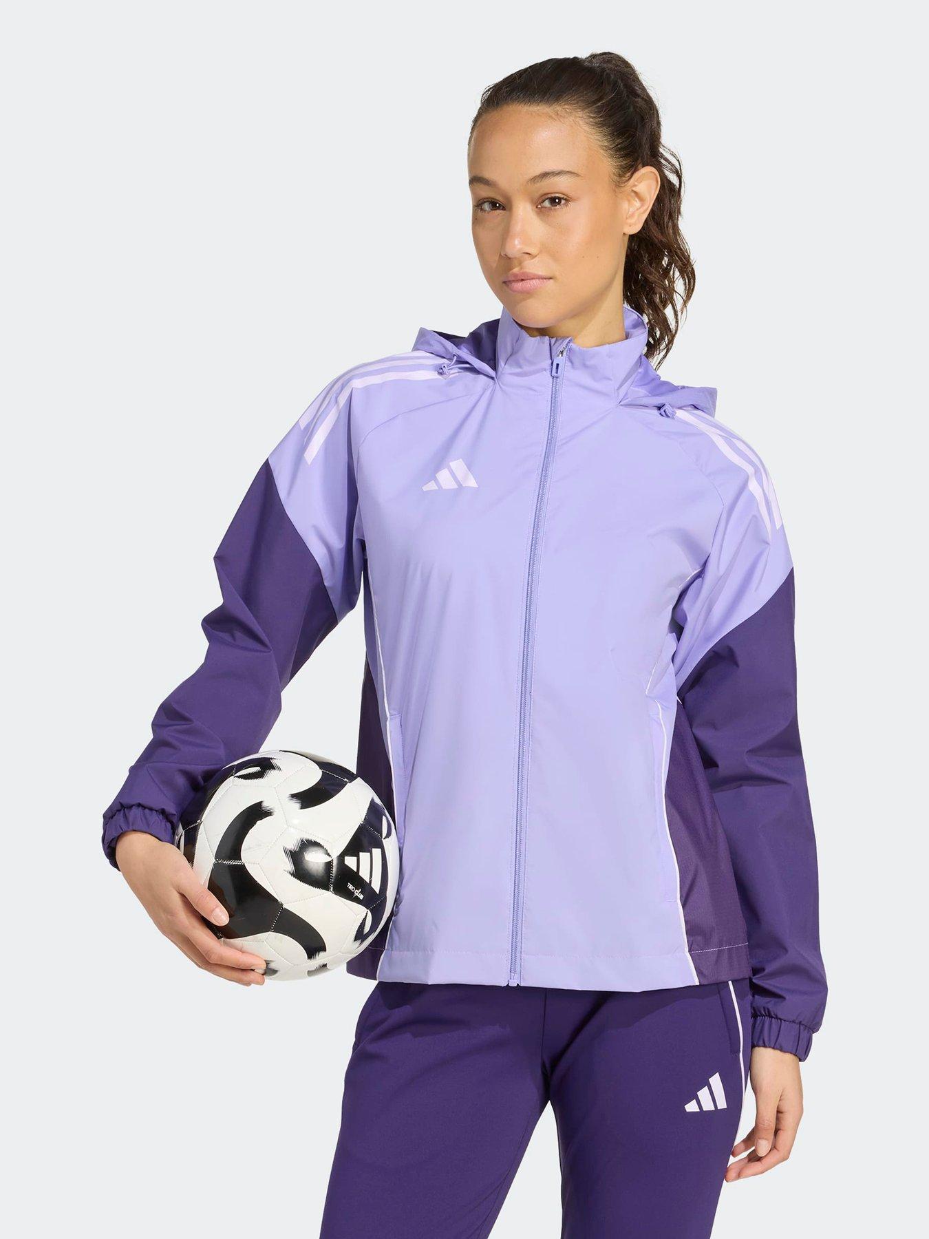 adidas Womens Tiro 25 Jacket - Purple