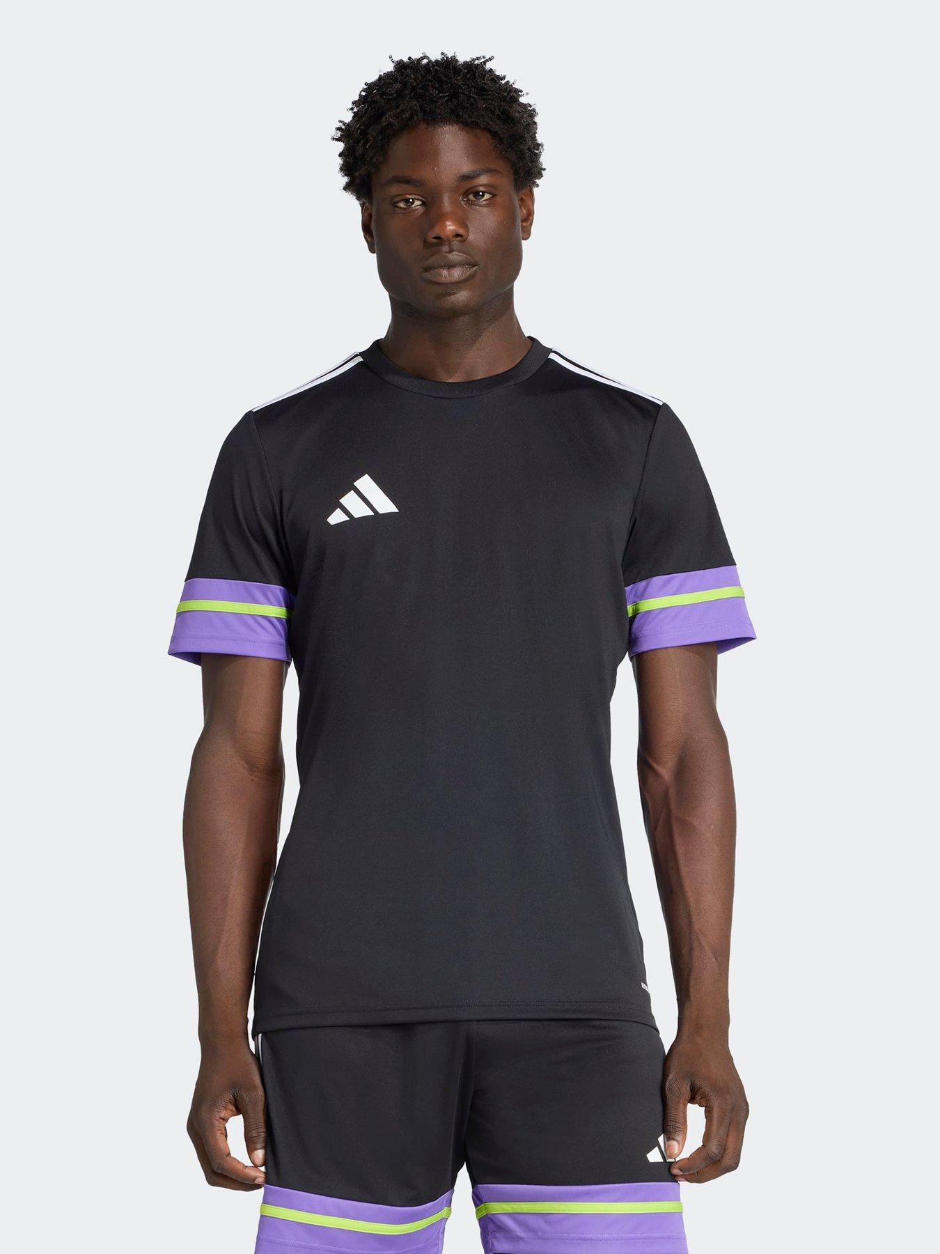 adidas Mens Squadra 25 Jersey - Black/Purple