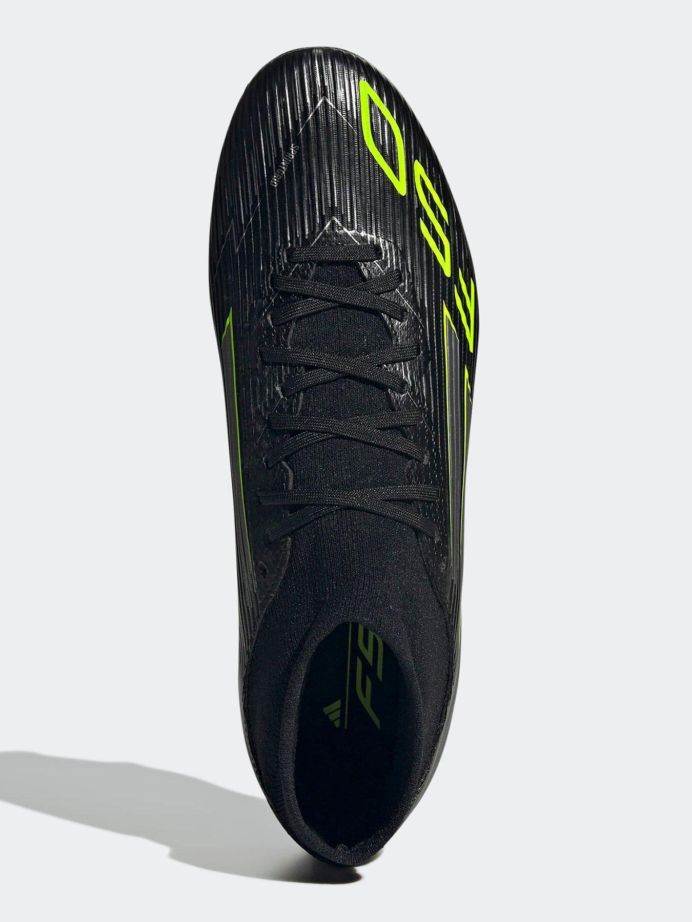 Image 4 of 6 of adidas Mens F50 League Mid Firm Ground Football Boot - Black