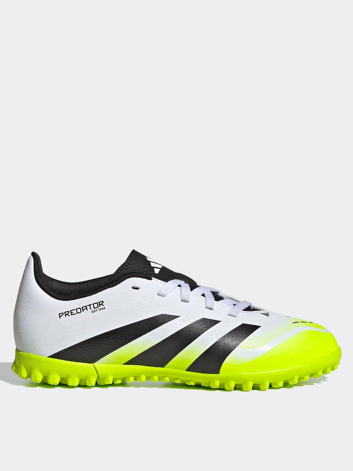 adidas Junior Predator Club Astro Turf Football Boots - White