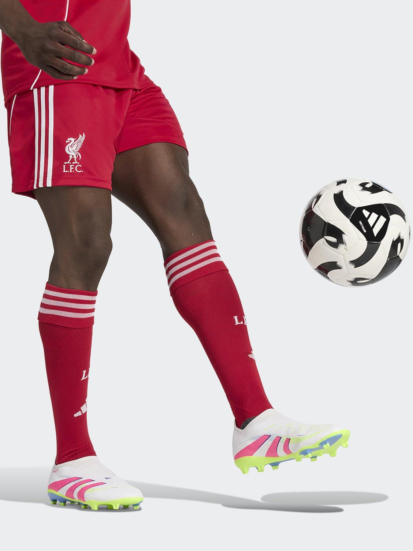 Image 3 of 5 of adidas Liverpool Men's 25/26 Home Stadium Replica Shorts -&nbsp;Red