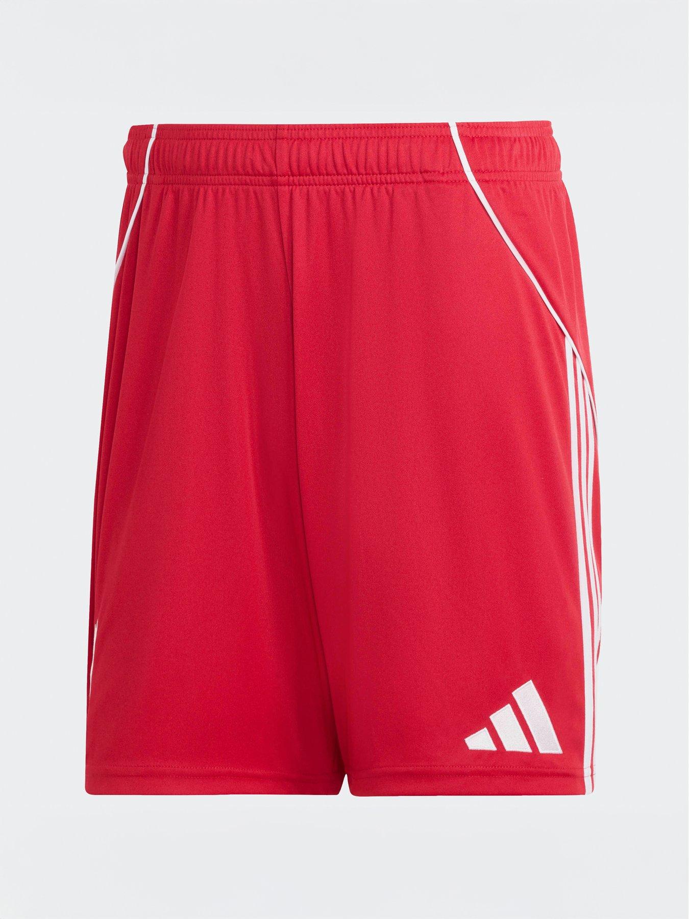 Image 4 of 5 of adidas Liverpool Men's 25/26 Home Stadium Replica Shorts -&nbsp;Red