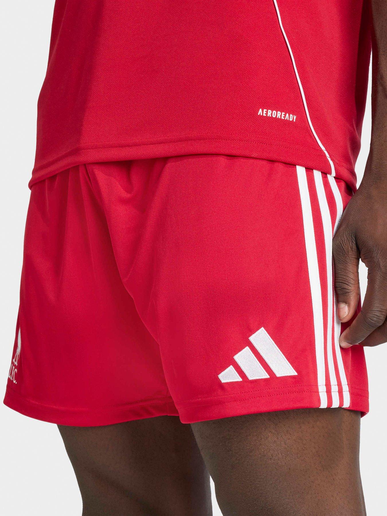 Image 5 of 5 of adidas Liverpool Men's 25/26 Home Stadium Replica Shorts -&nbsp;Red