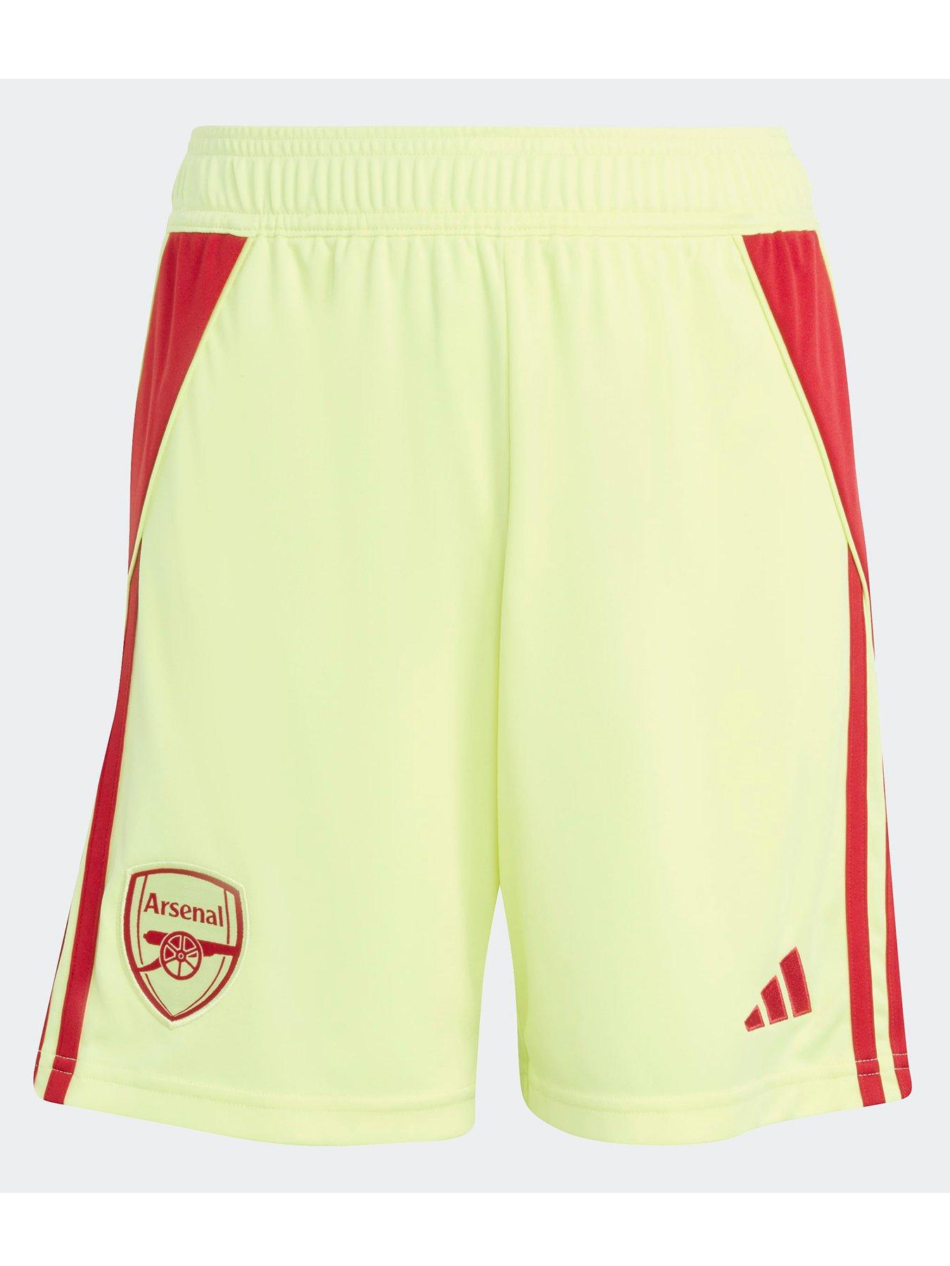 Image 1 of 6 of adidas Arsenal Junior Goal Keeper 25/26 Home Stadium Shorts - Yellow