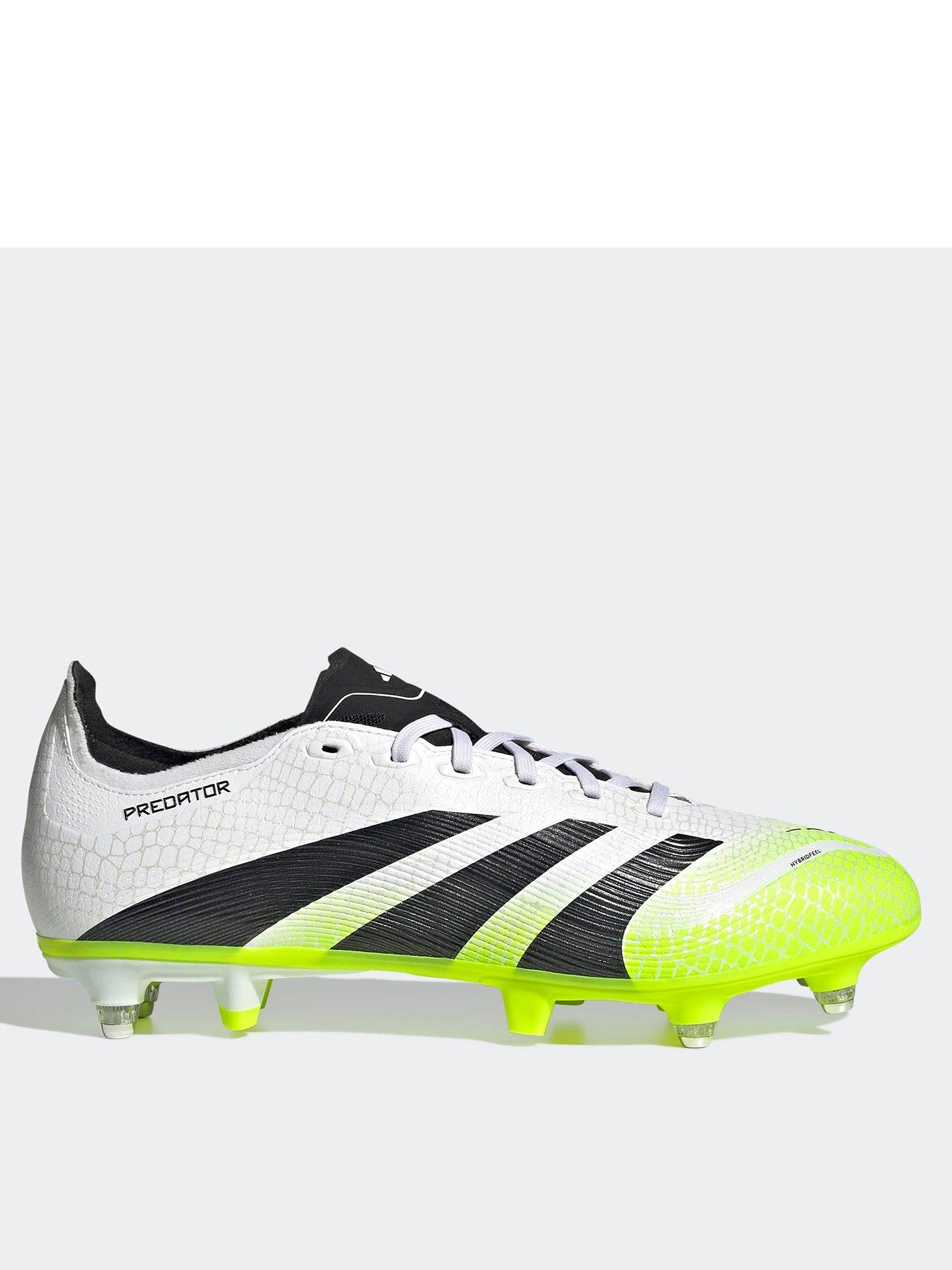 Image 1 of 6 of adidas Mens Predator League Soft Ground Football Boots - White