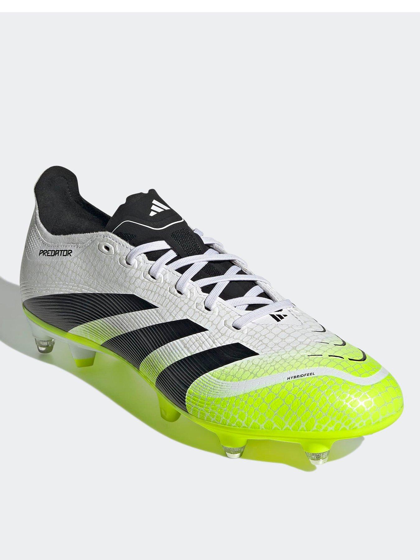 Image 2 of 6 of adidas Mens Predator League Soft Ground Football Boots - White