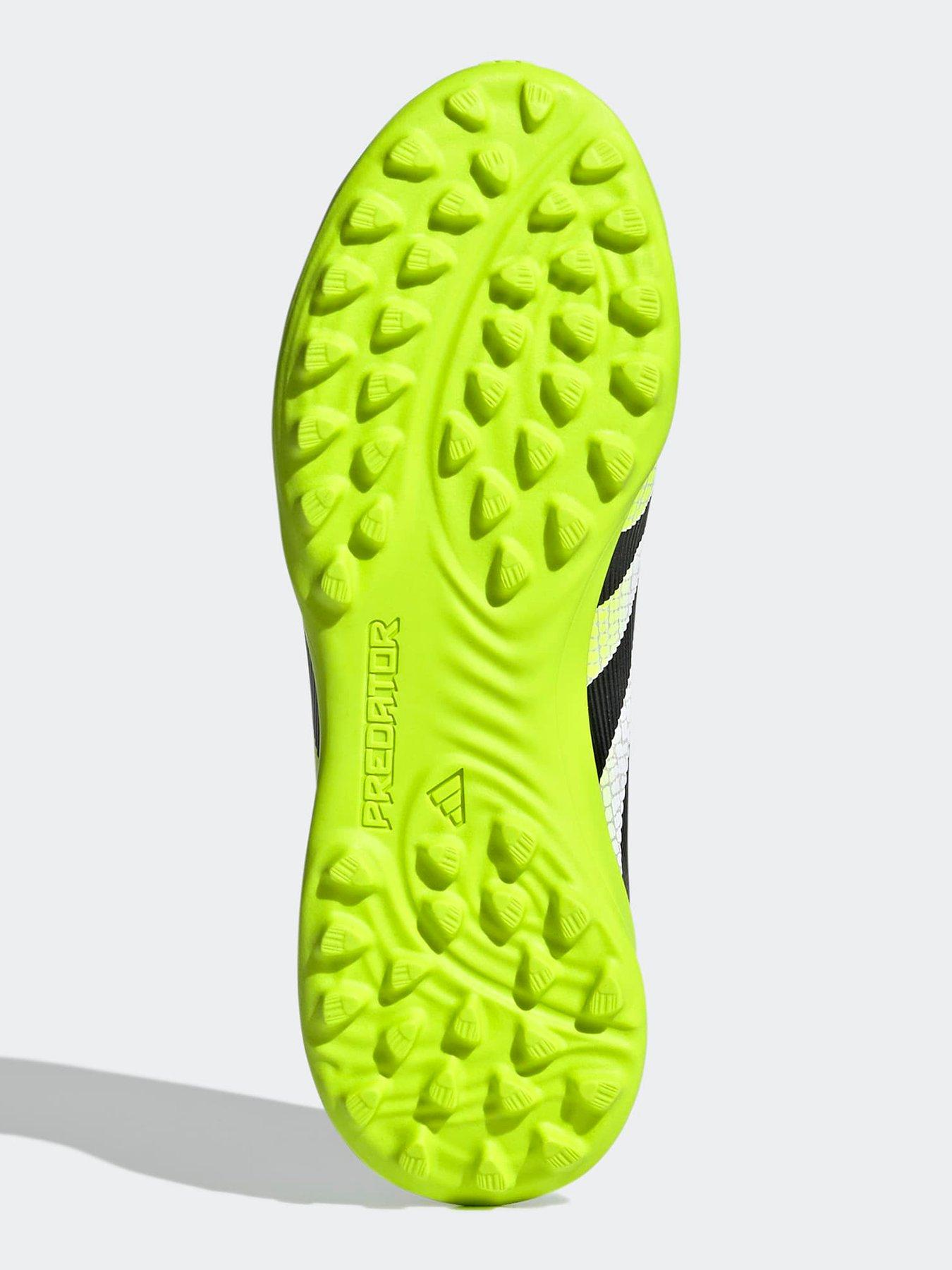Image 5 of 6 of adidas Junior Predator League Laceless Astro Turf Football Boots - White