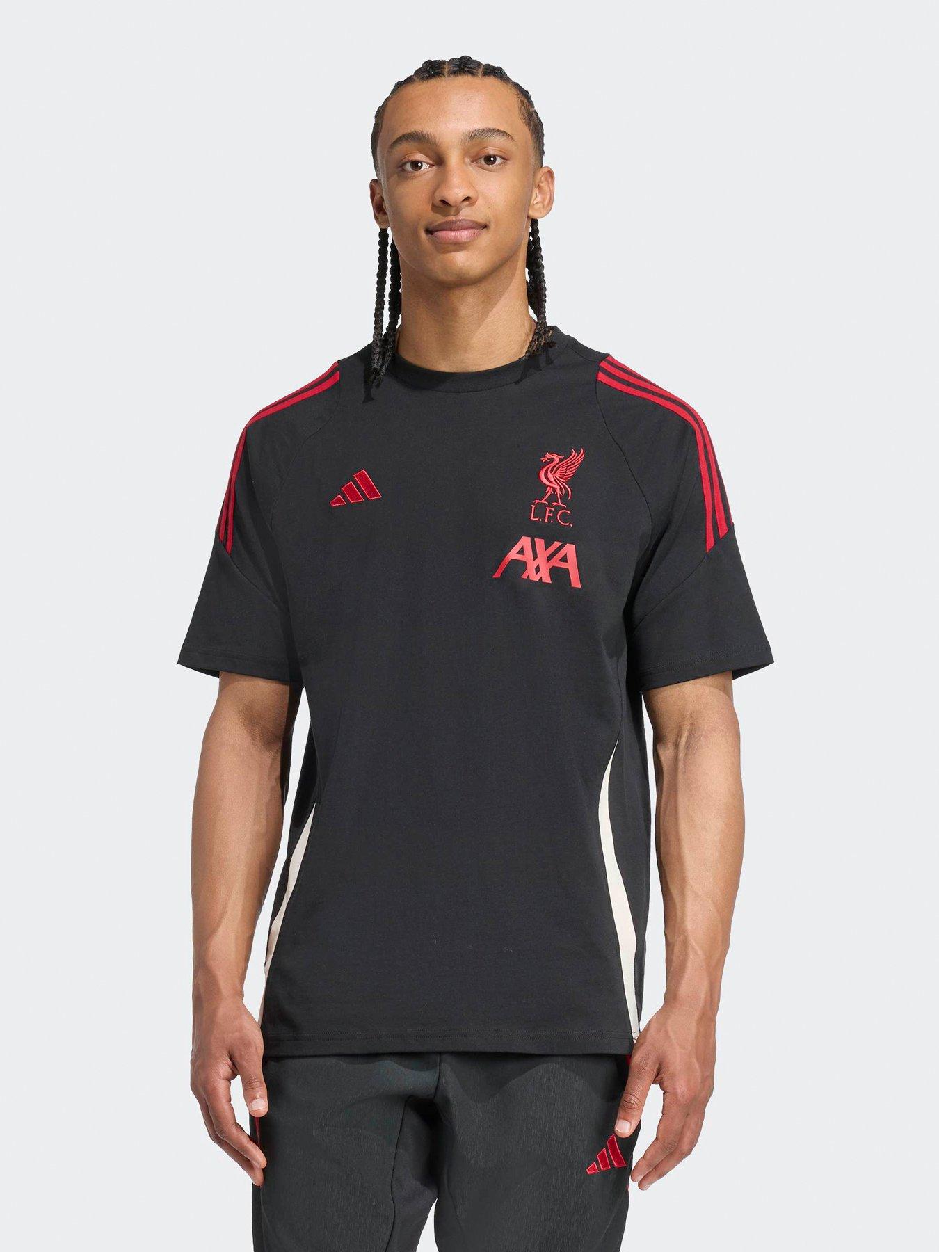 adidas Mens Liverpool Tee - Black