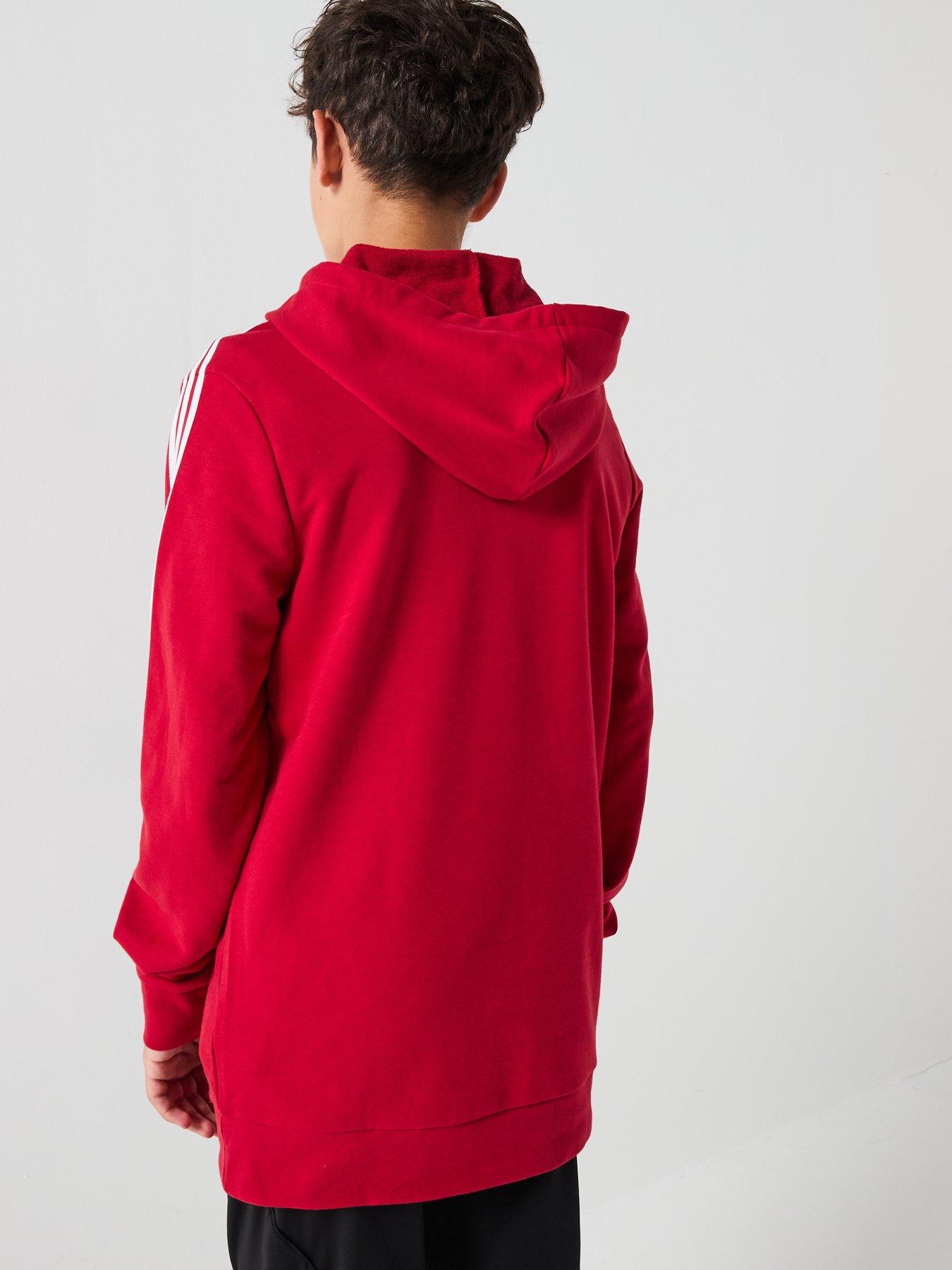 adidas-liverpool-dna-junior-hoody--redstillFront
