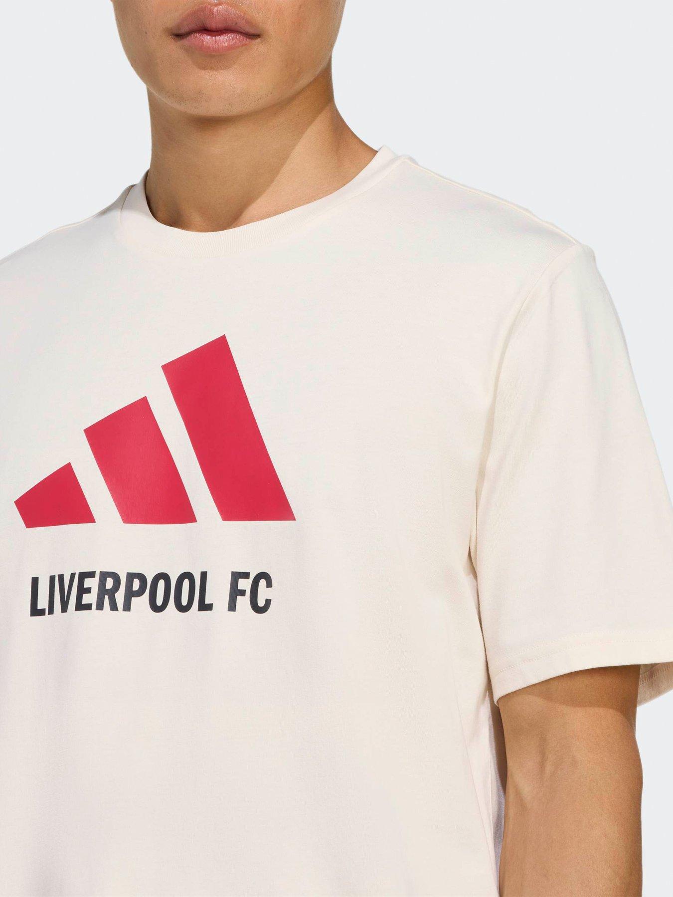 Image 3 of 4 of adidas Mens Liverpool Seasonal T-Shirt&nbsp;- Wonder&nbsp;White