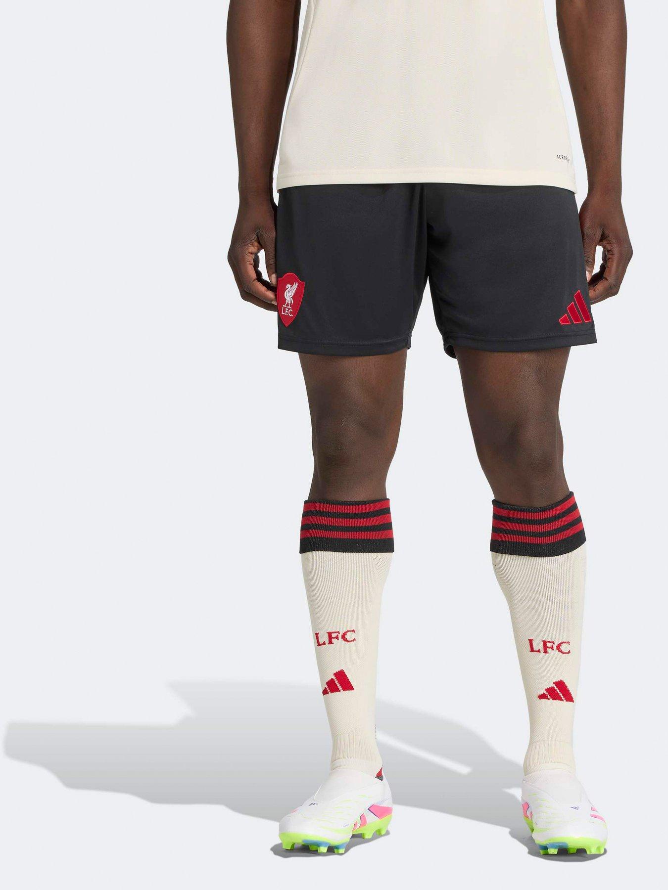 adidas Liverpool Men's 25/26 Away Stadium Replica Shorts - Black