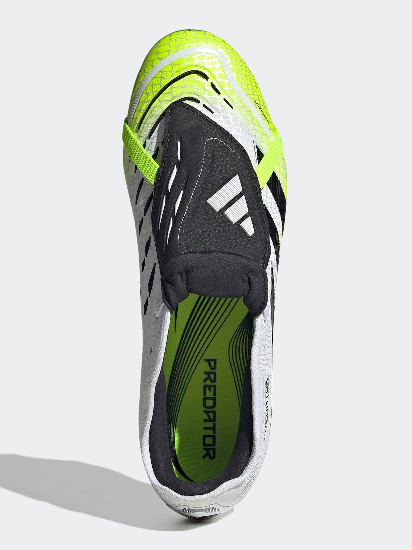 Image 4 of 6 of adidas Mens Predator Pro Ft Firm Ground Ground Football Boots - White