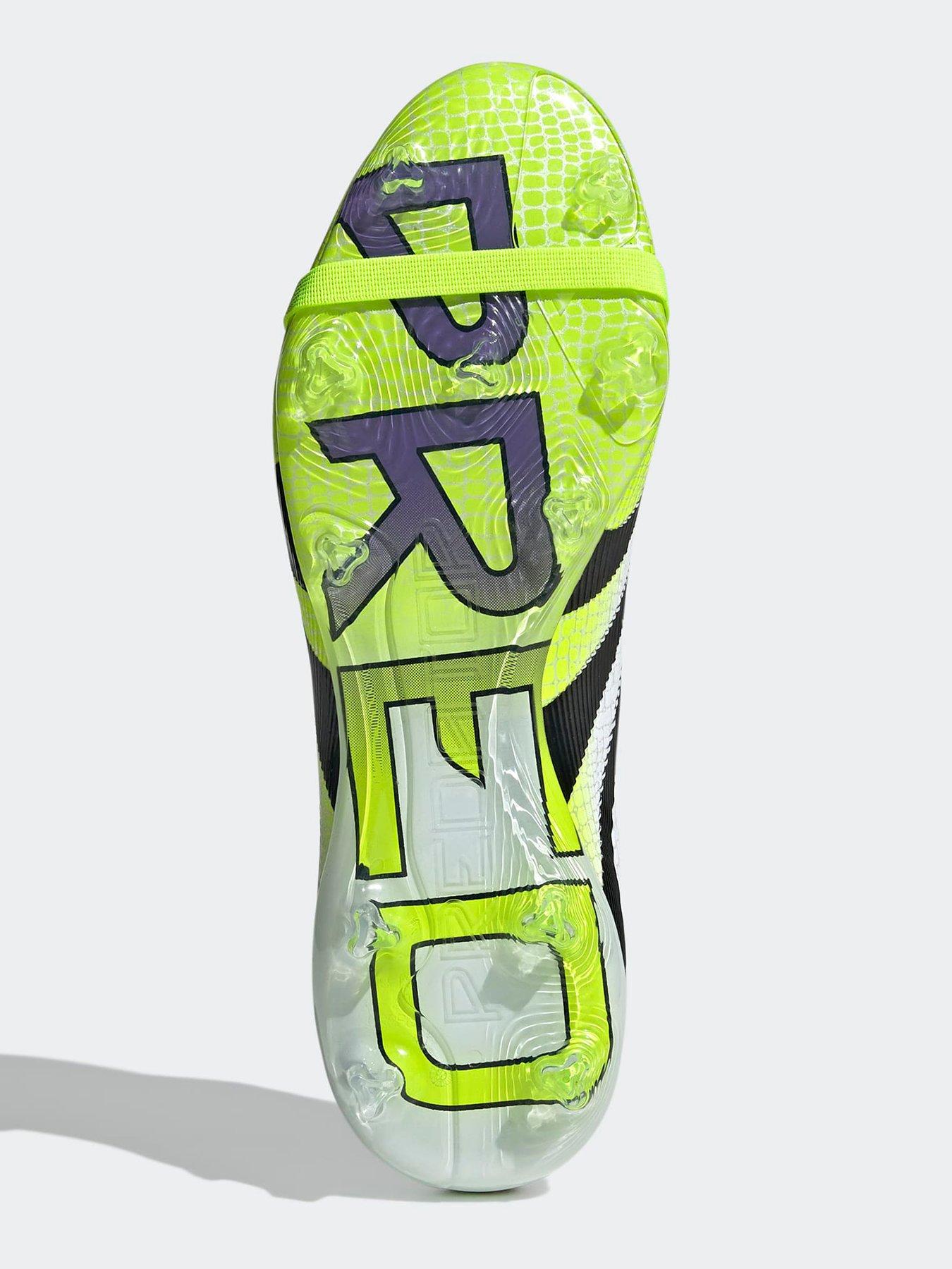 Image 5 of 6 of adidas Mens Predator Pro Ft Firm Ground Ground Football Boots - White